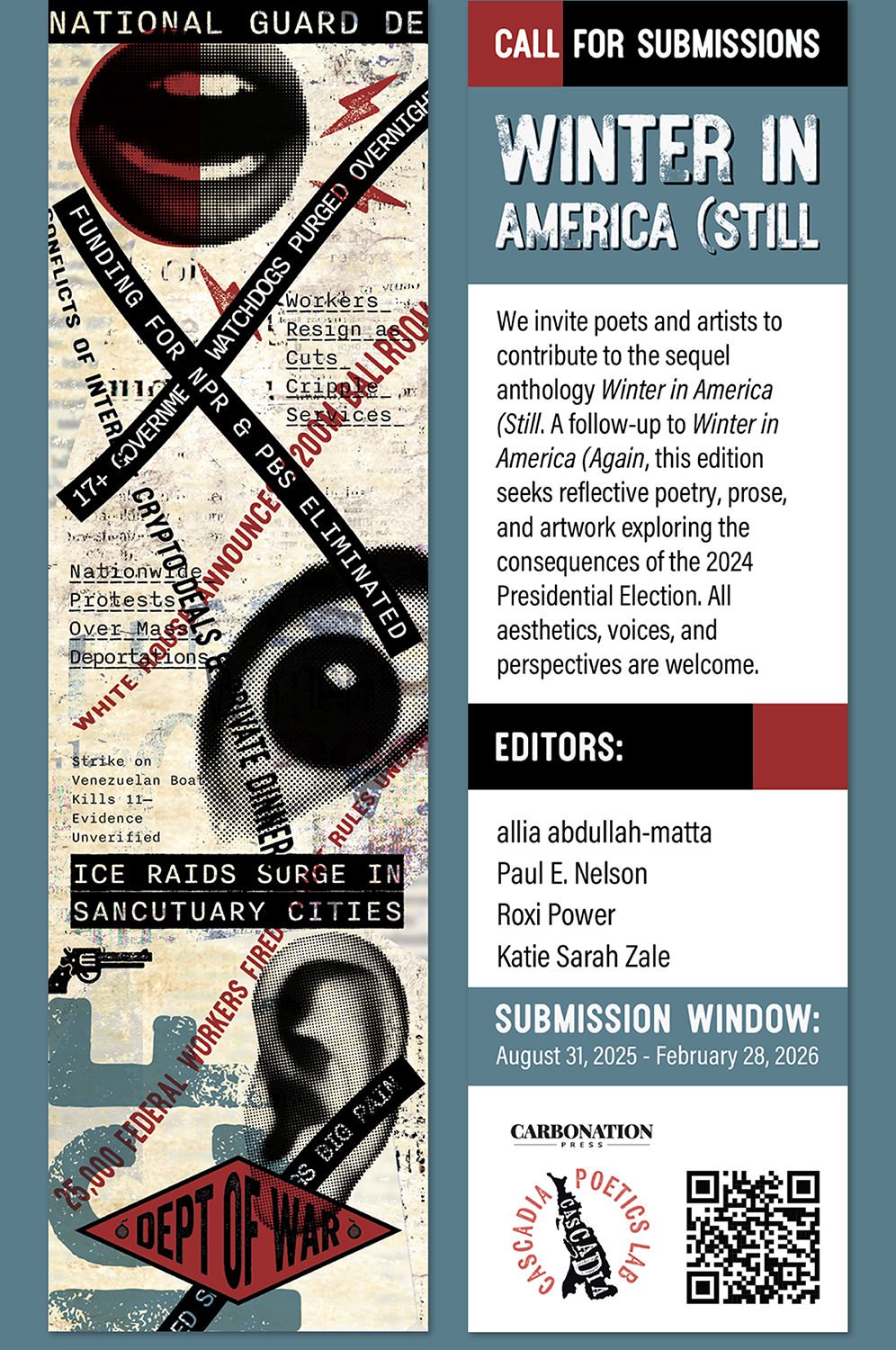 Winter in America (Still Bookmark Call for Submissions