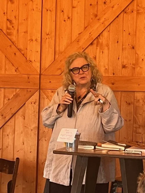 Roxi Power reading at Winter in America (Again reading at Finnriver Farm & Cidery
