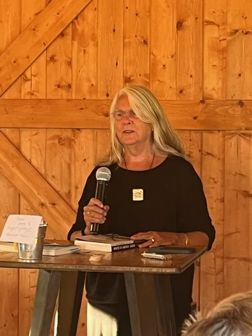 Contributor reading at Winter in America (Again reading at Finnriver Farm & Cidery