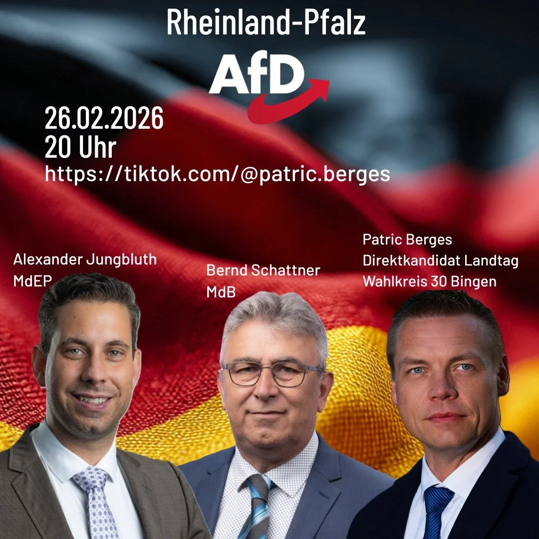 Achtung! Ge&auml;nderte Uhrzeit! Freu mich auf Euch. #wirregelndas #afd