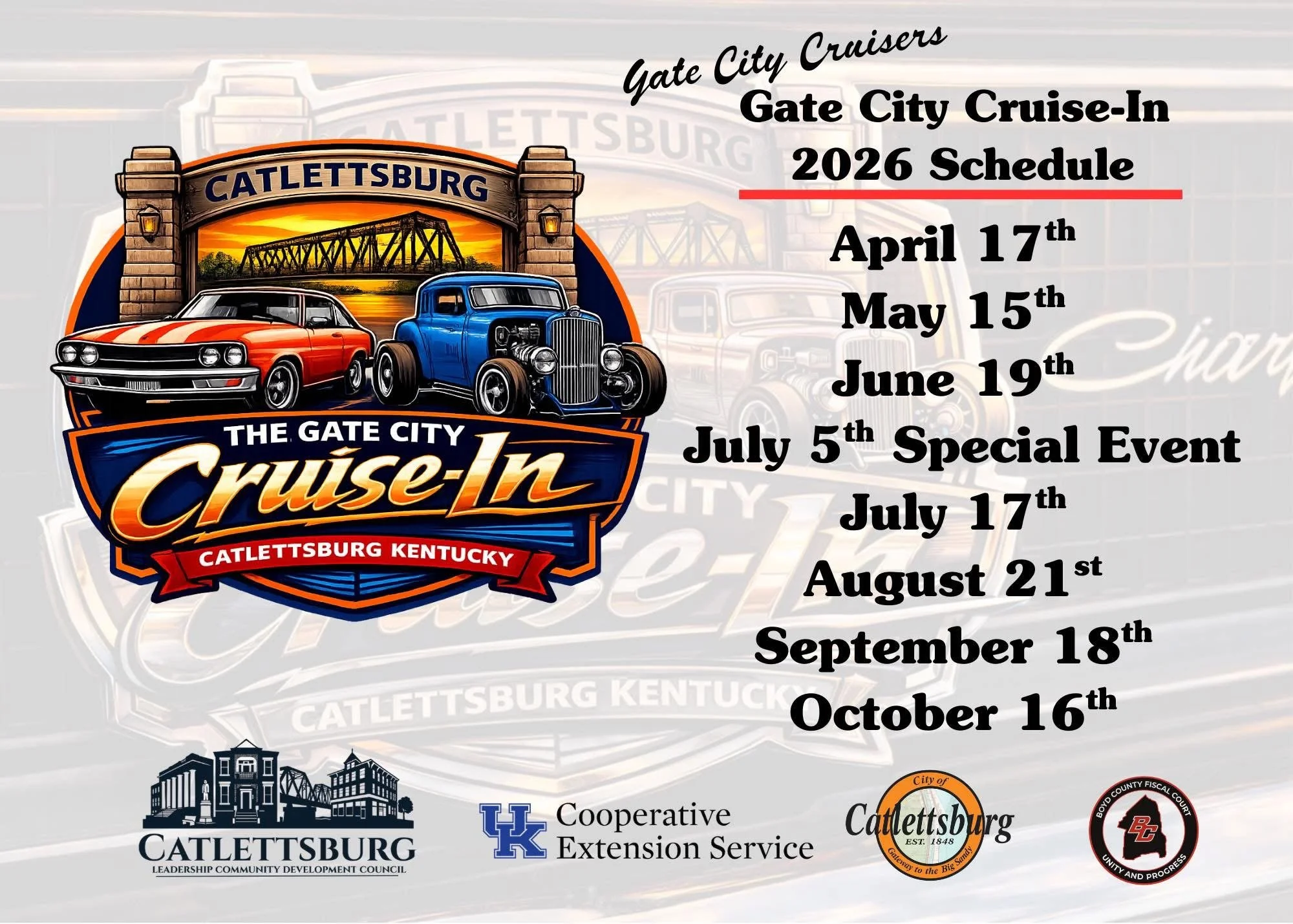 Gate City Cruise In May