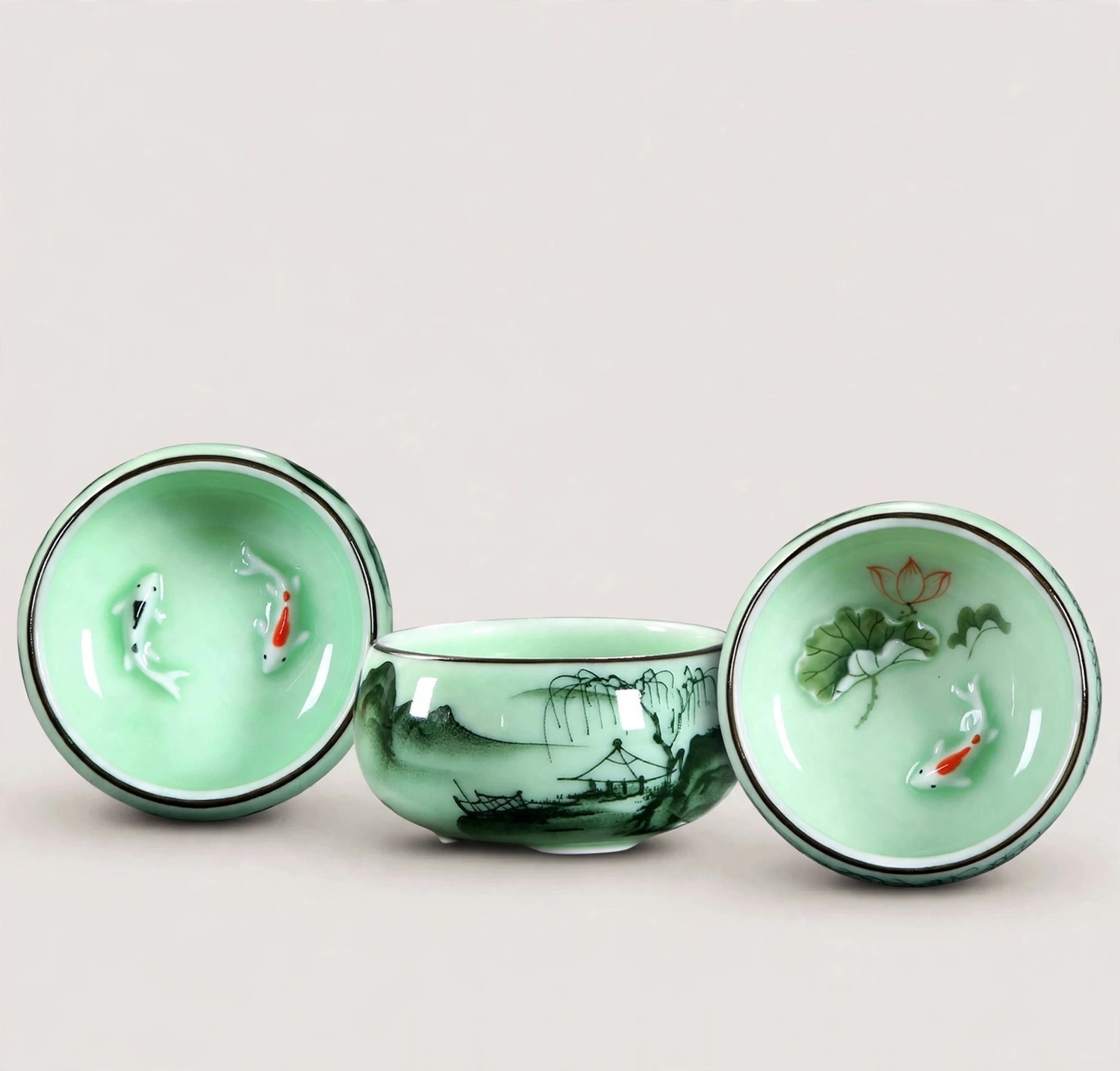The Jade River Set, studio product render