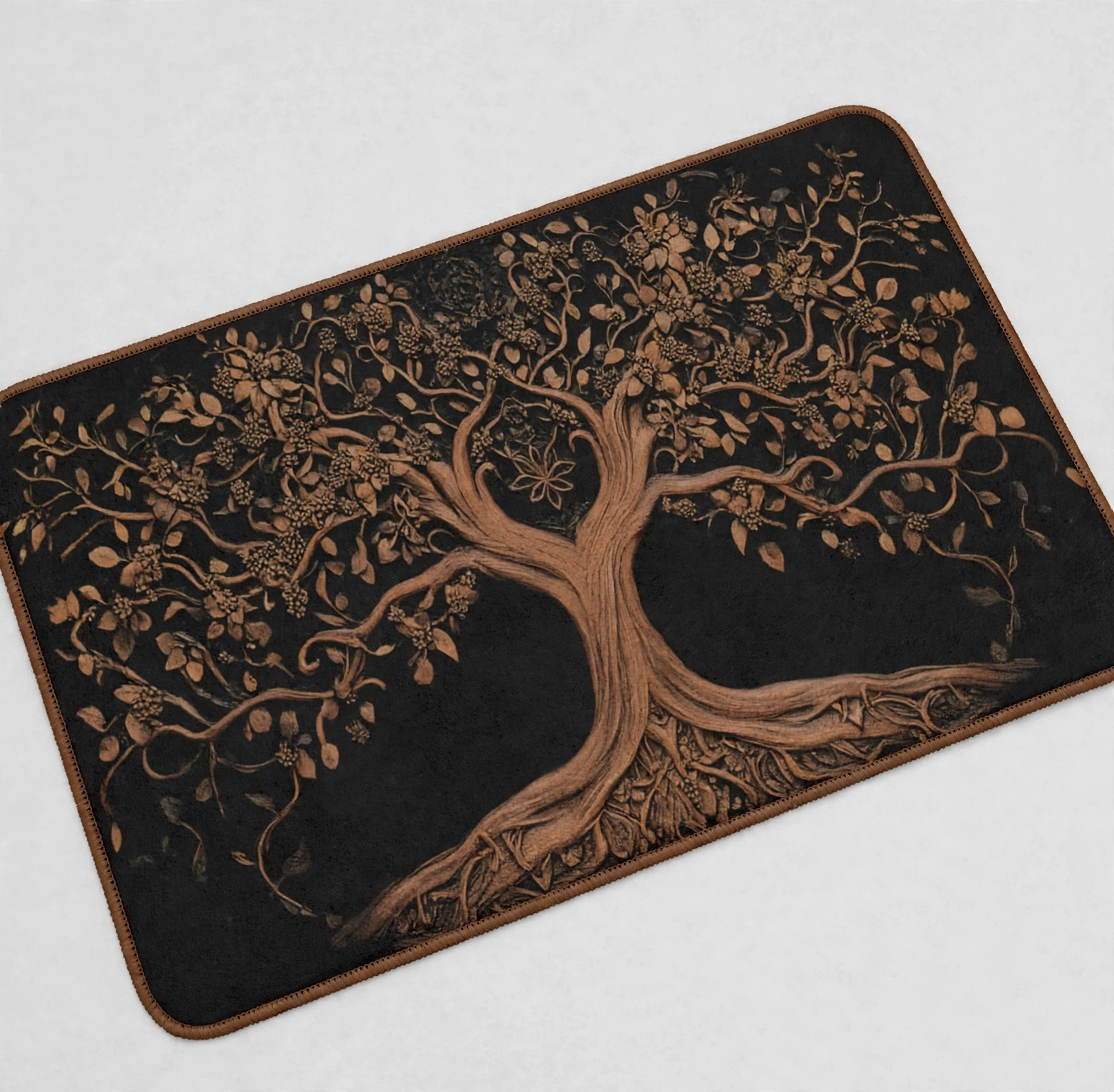 The Heritage Tree of Life Low-Profile Entrance Mat, studio product render