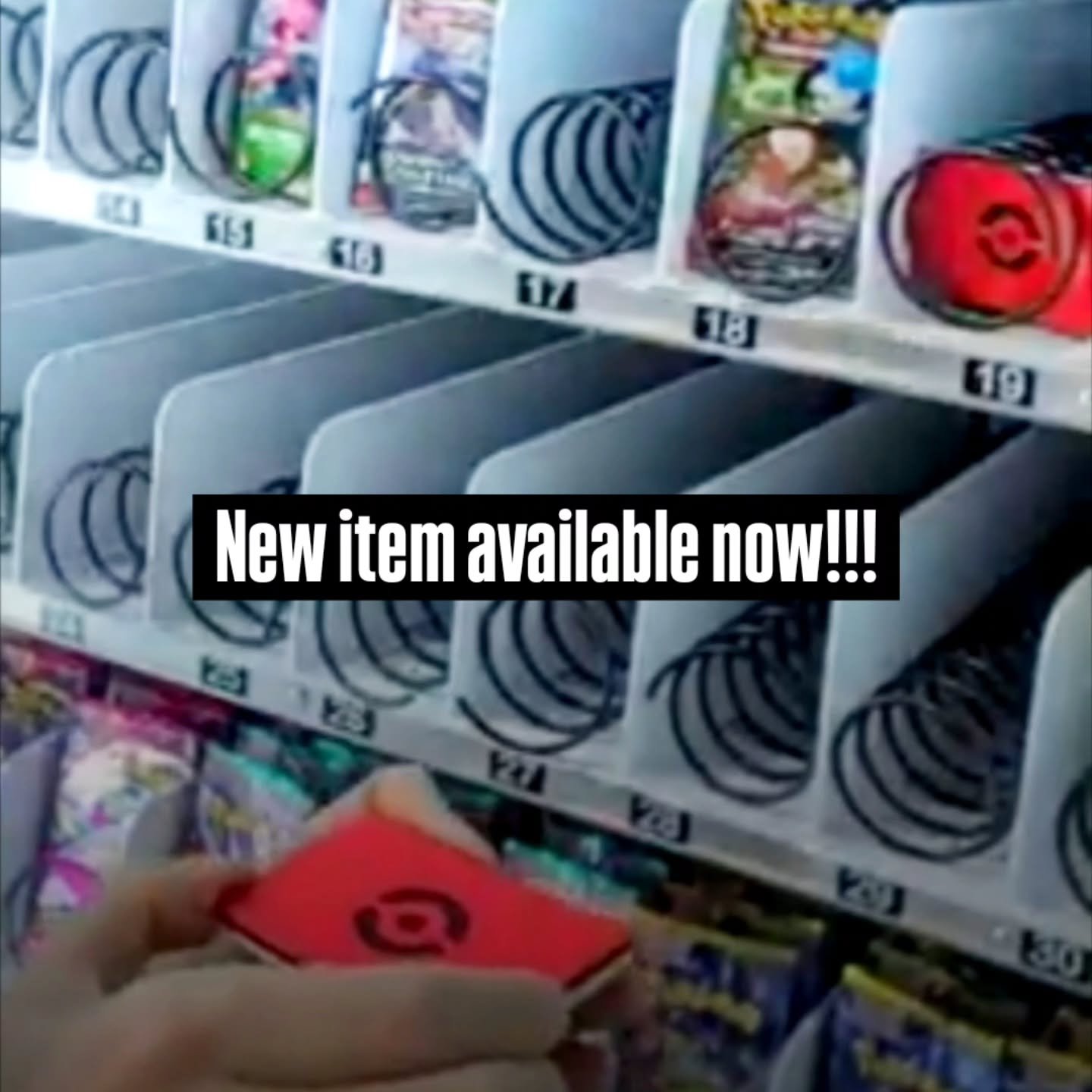 New item now available in the vending machine!! Custom display case containing the 8 original Kanto badges (Boulder, Cascade, Thunder, Rainbow, Soul, Marsh, Volcano, and Earth). For the real fans out there, don't miss out on your very own set of the 