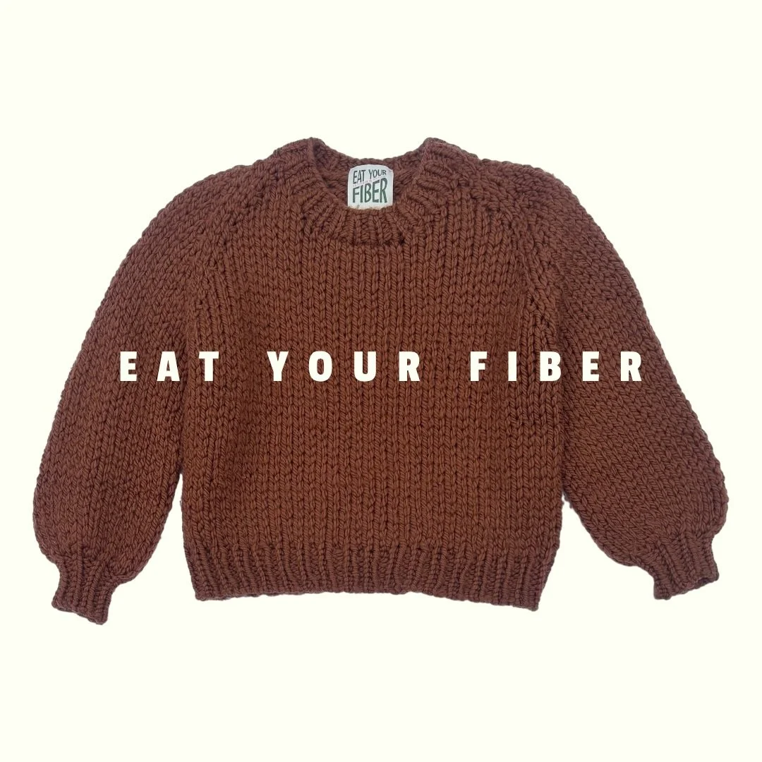 You never forget your first.

The Pinto Sweater still going strong in new colourways. Buy it as a kit or custom order.

#thepintosweater #eatyourfiberknits #knitting #knitwear #slowfashion