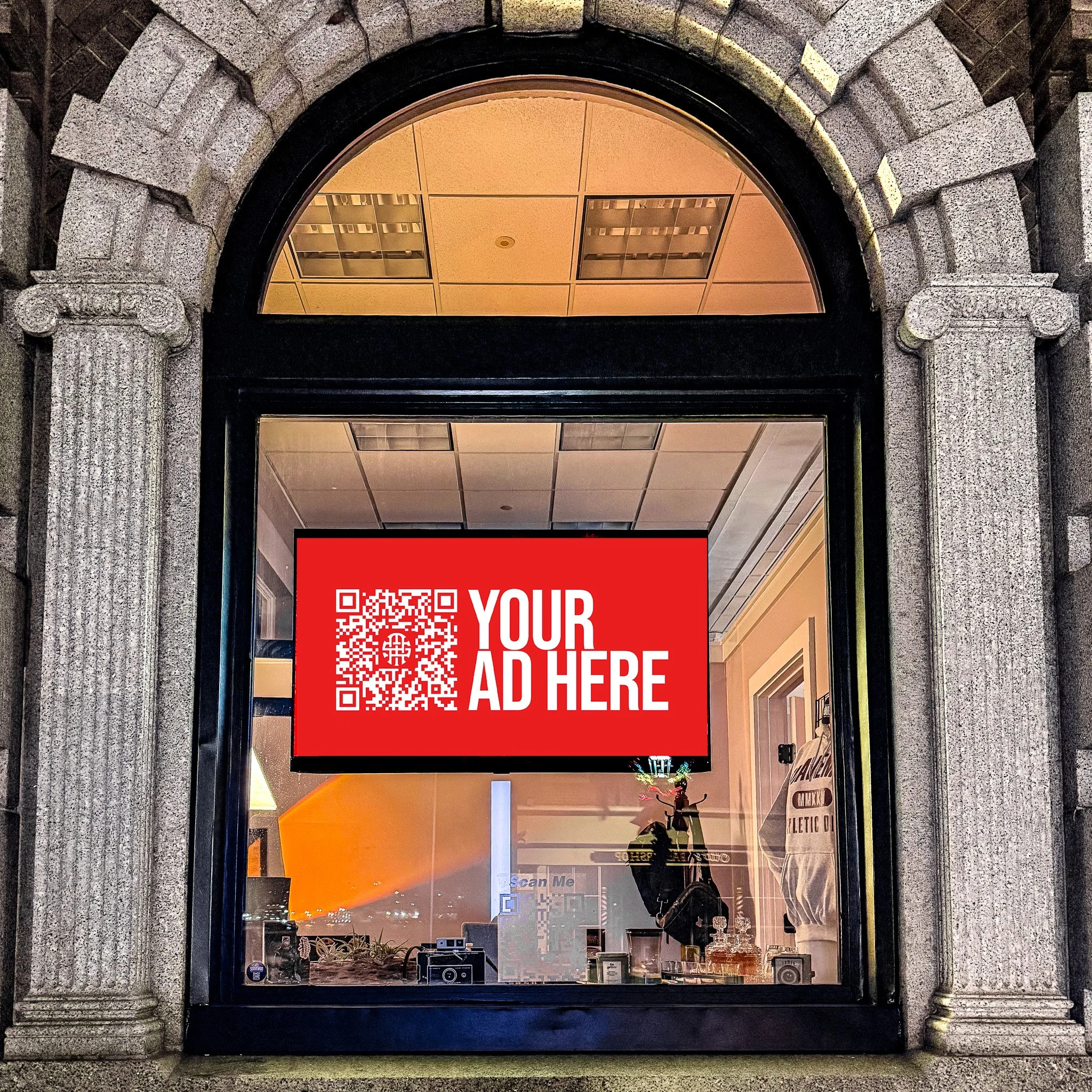 Bank Street Digital Ad Display