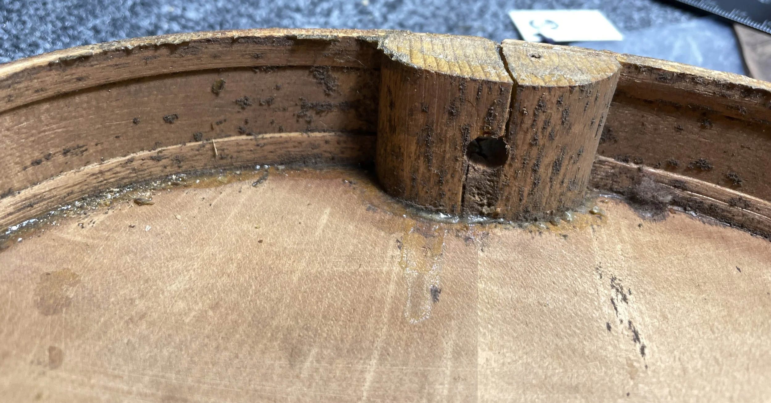Damaged endblock