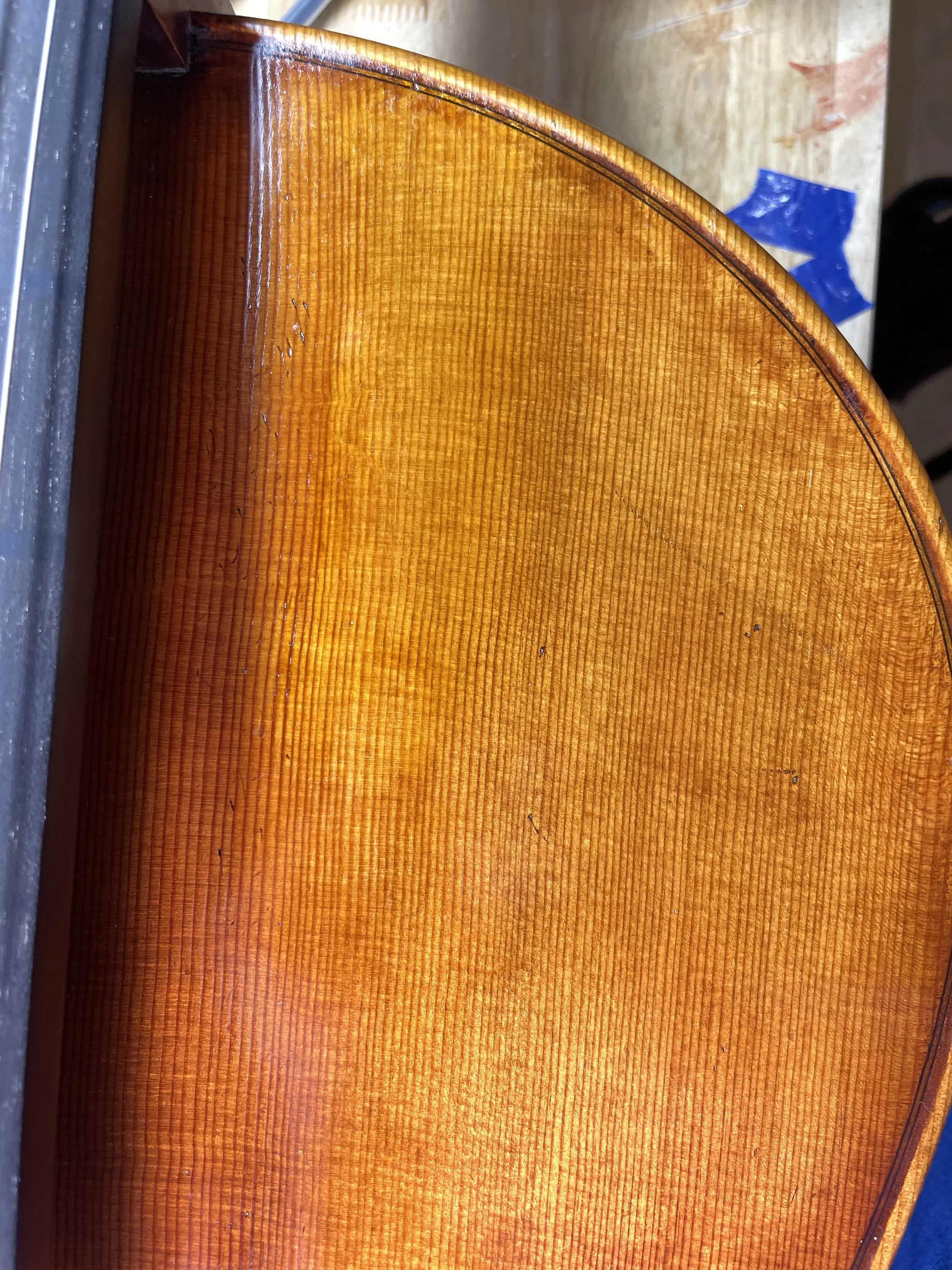 After: top crack repaired