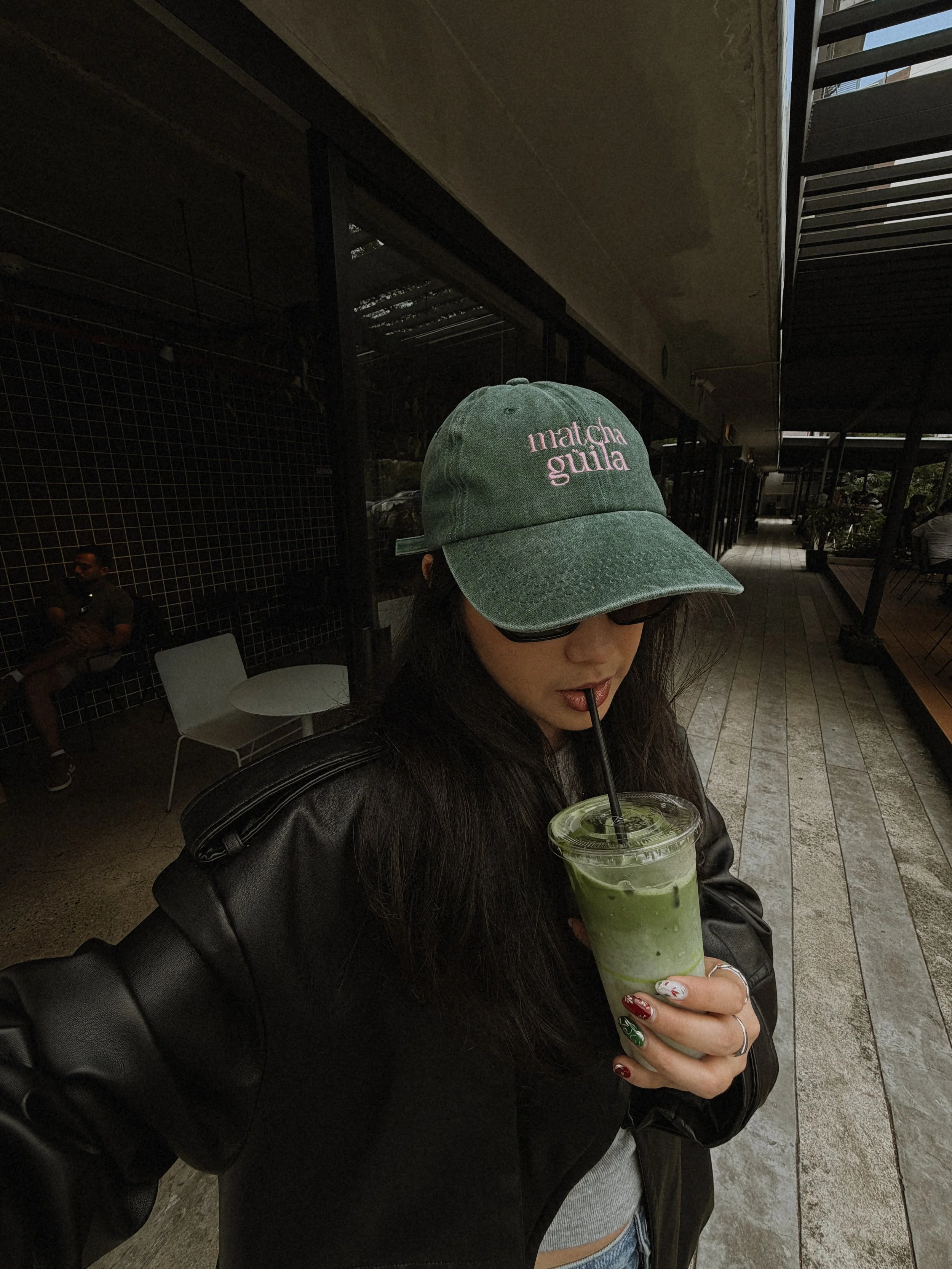 Gorra Bordada Matcha Güila