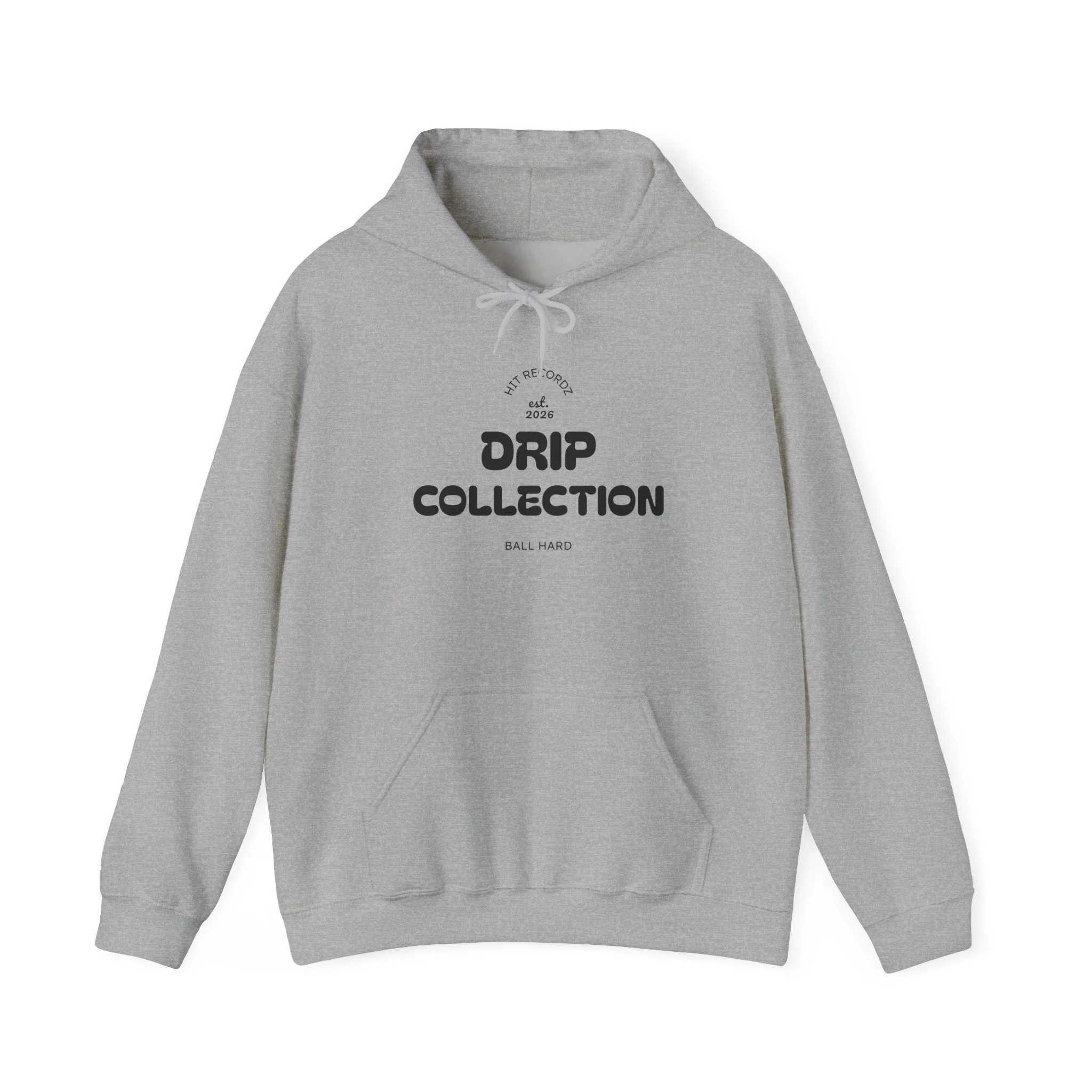 Drip Collection Hoodie — Minimal Logo Streetwear Pullover