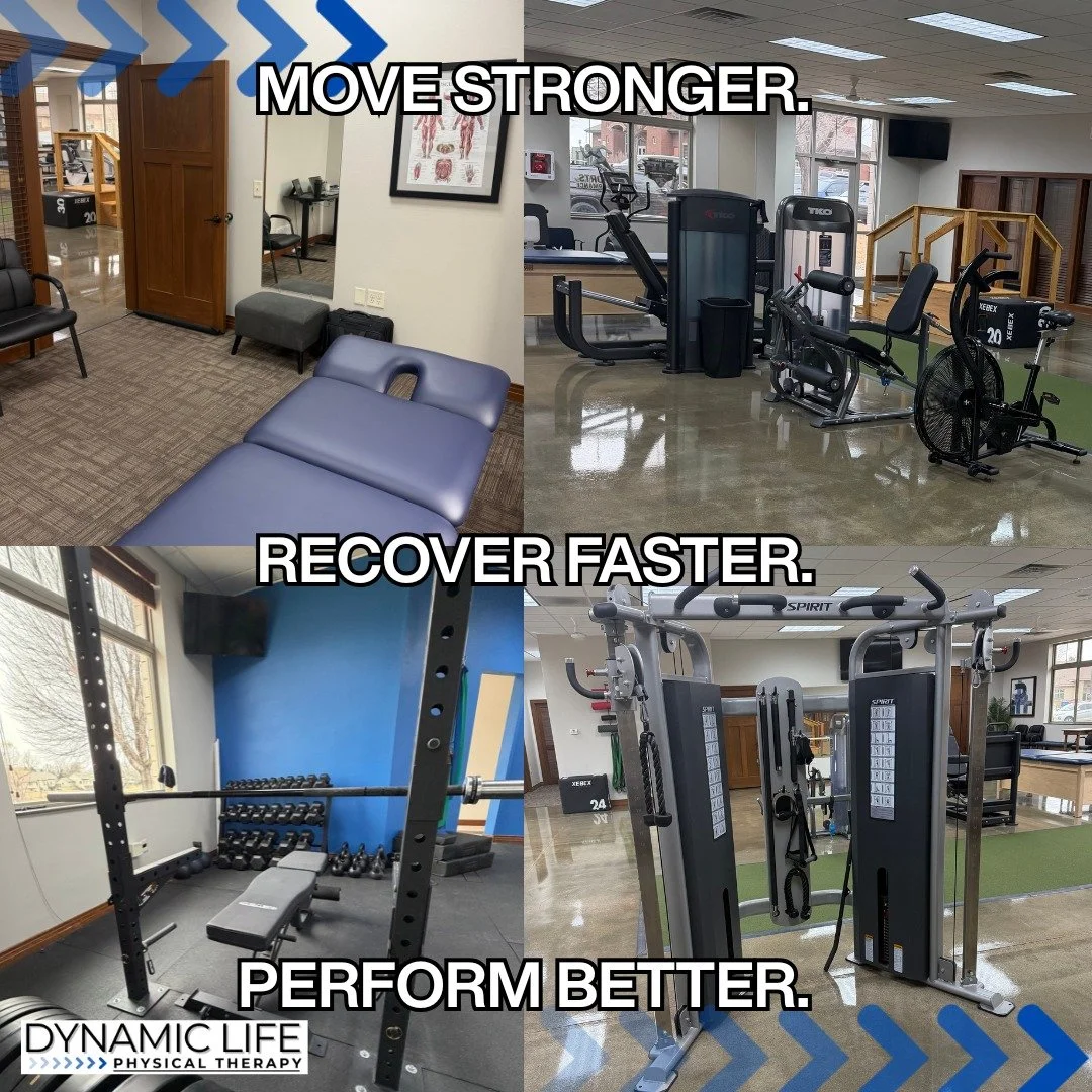 A space built for progress💪🏼
Where strength is rebuilt, recovery is intentional, and performance is elevated.
Visit our website to learn more about Dynamic Life PT. 
Don&rsquo;t wait until tomorrow - start your journey today!

#SiouxFalls  #siouxfa
