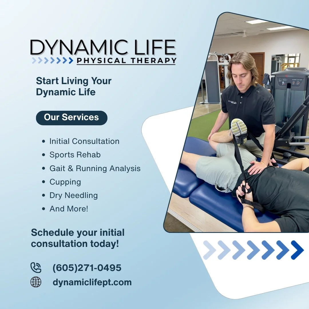 Dynamic Life Physical Therapy is here for you! Your recovery is not one-size-fits-all. Our service menu breaks down each treatment we offer so you can better understand what may help you move, feel, and live better.

Take a look on our website (www.d