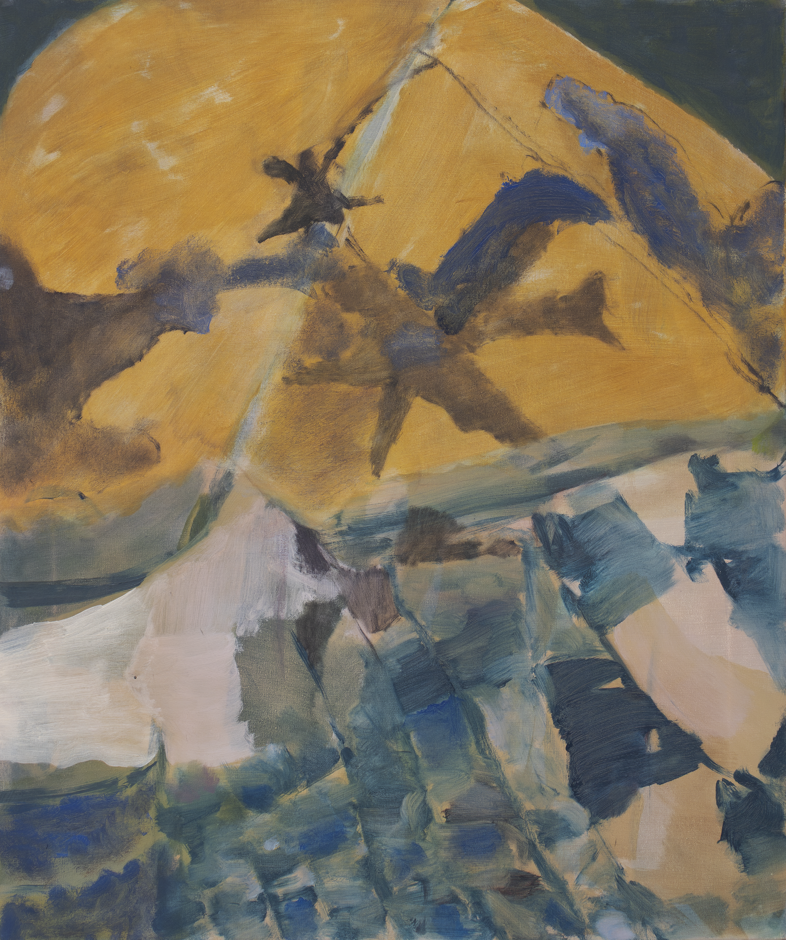 Facade, Oil on Canvas, 2026, 61cm x 51cm