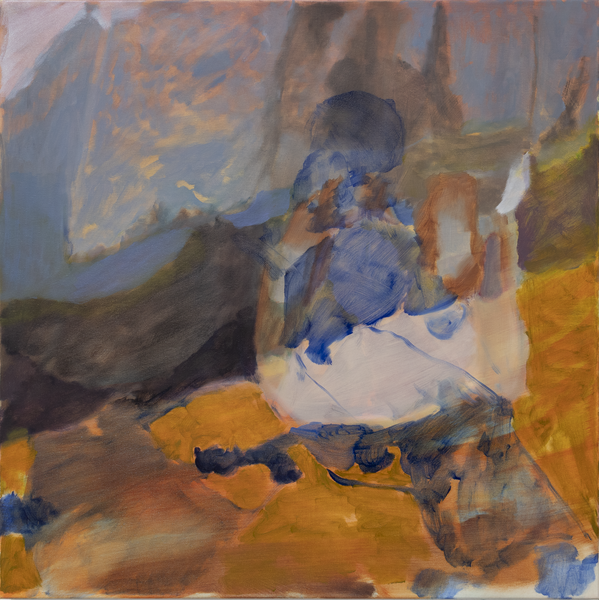 Sinking Fortune, Oil on Canvas, 2026, 60cm x 60cm