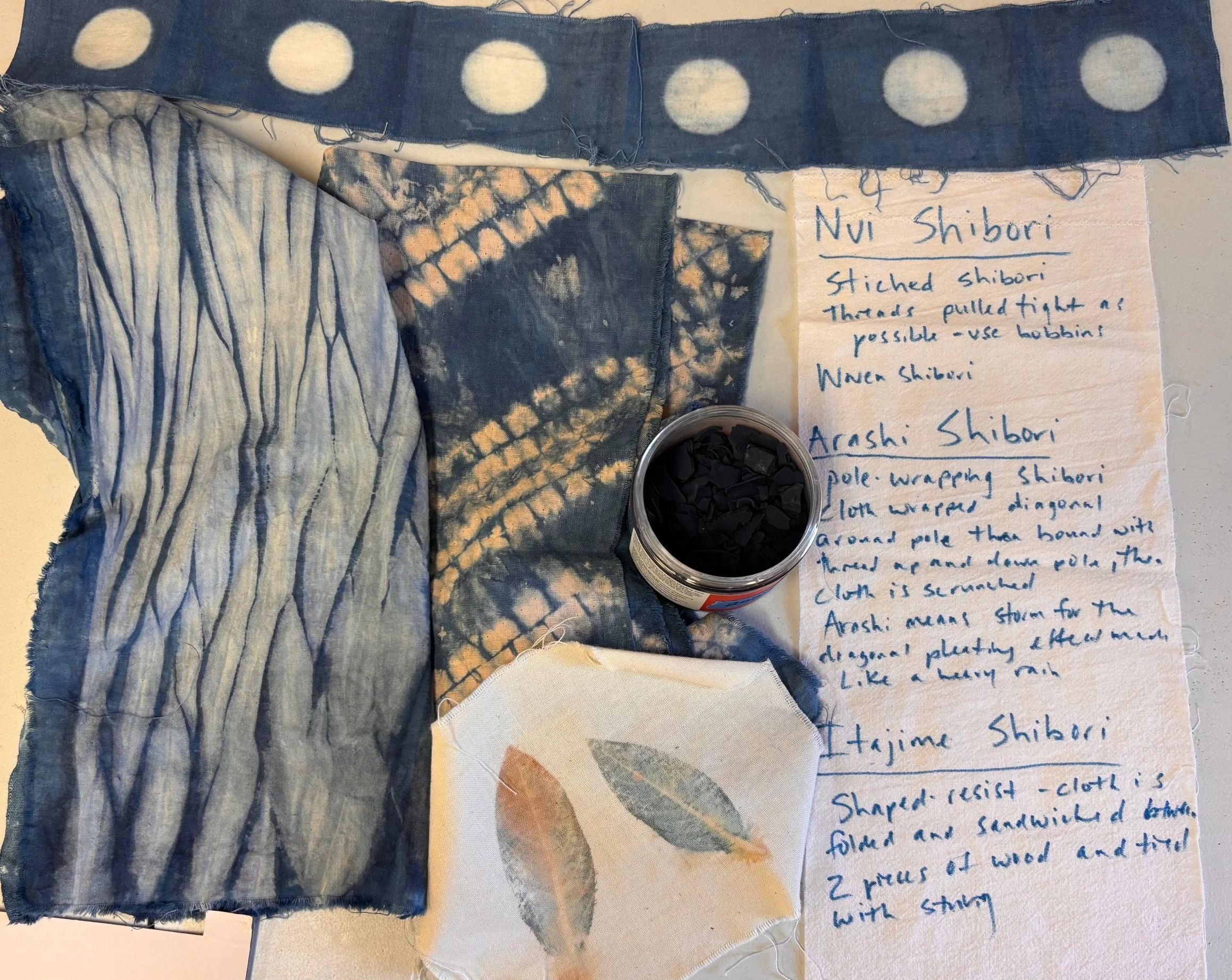 Workshop: Indigo + Shibori Dyeing