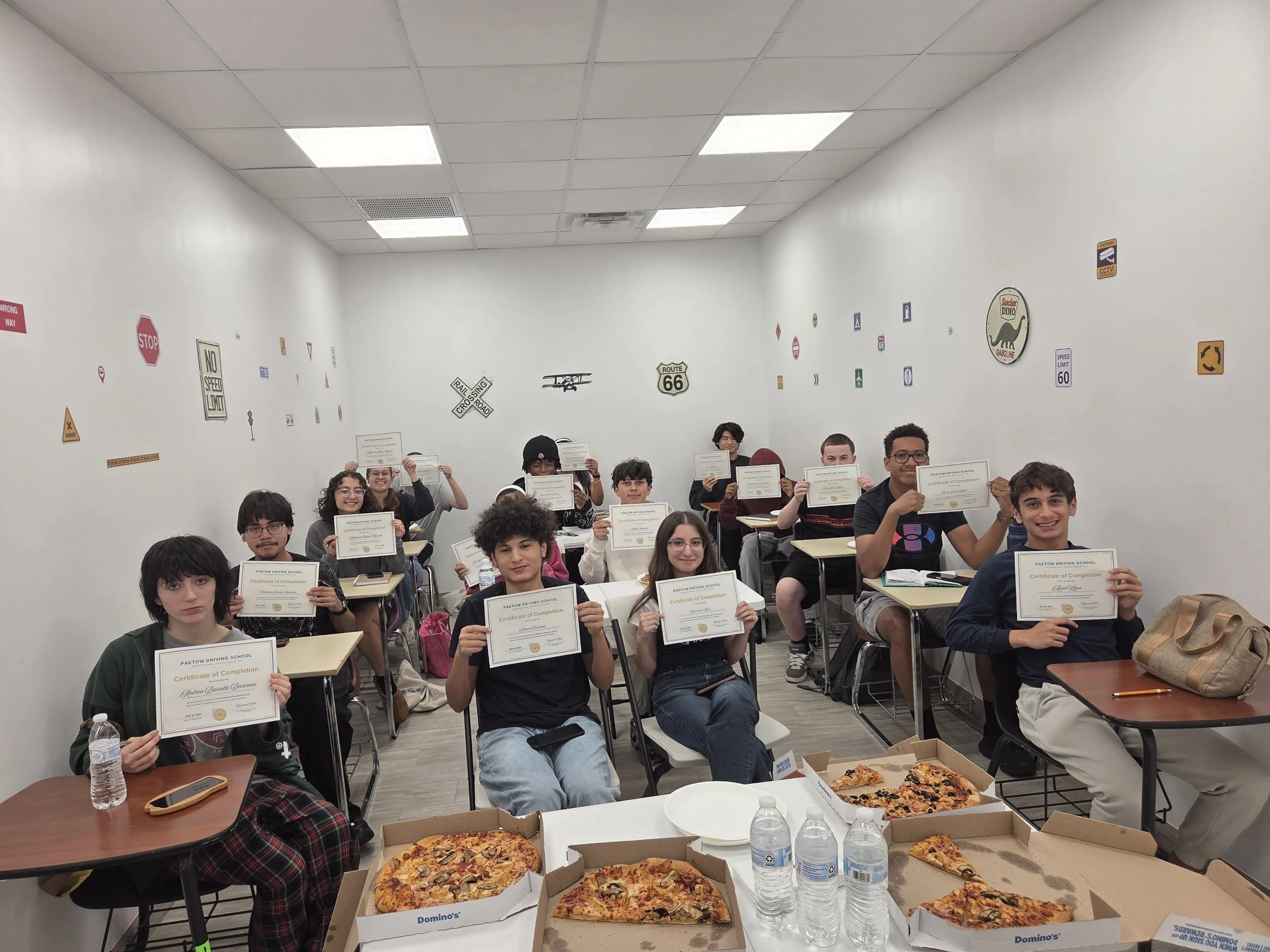 Latest Class of Safe Driver in katy at Paetow Driving School