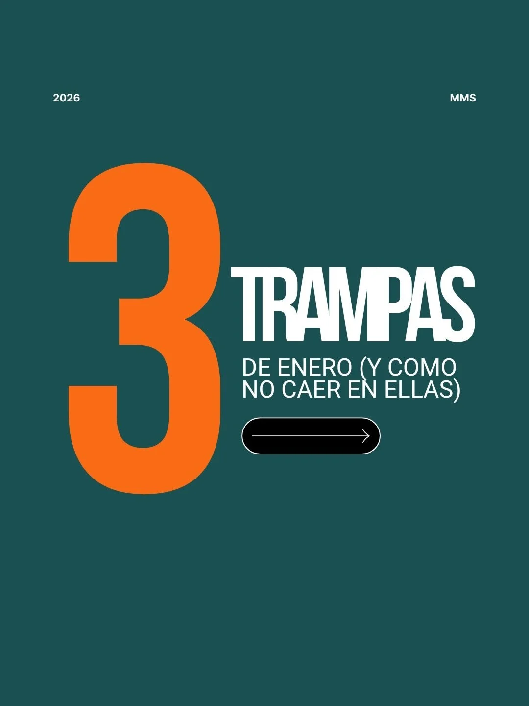 Enero es el mes donde m&aacute;s gente empieza.

Y tambi&eacute;n donde m&aacute;s gente abandona.

&iquest;Por qu&eacute;?

Por estas 3 trampas:

1. Confiar en la motivaci&oacute;n
2. Prop&oacute;sitos demasiado grandes
3. Hacerlo solo

Desliza para