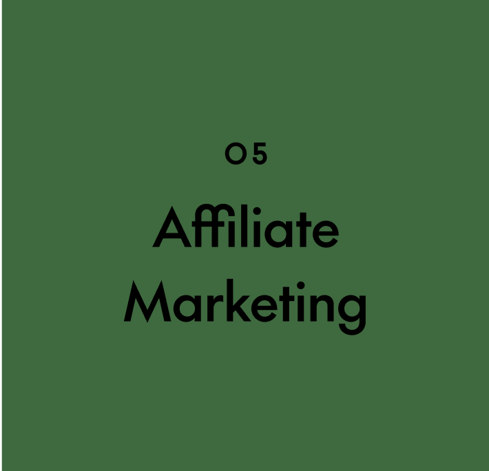 Affiliate Marketing