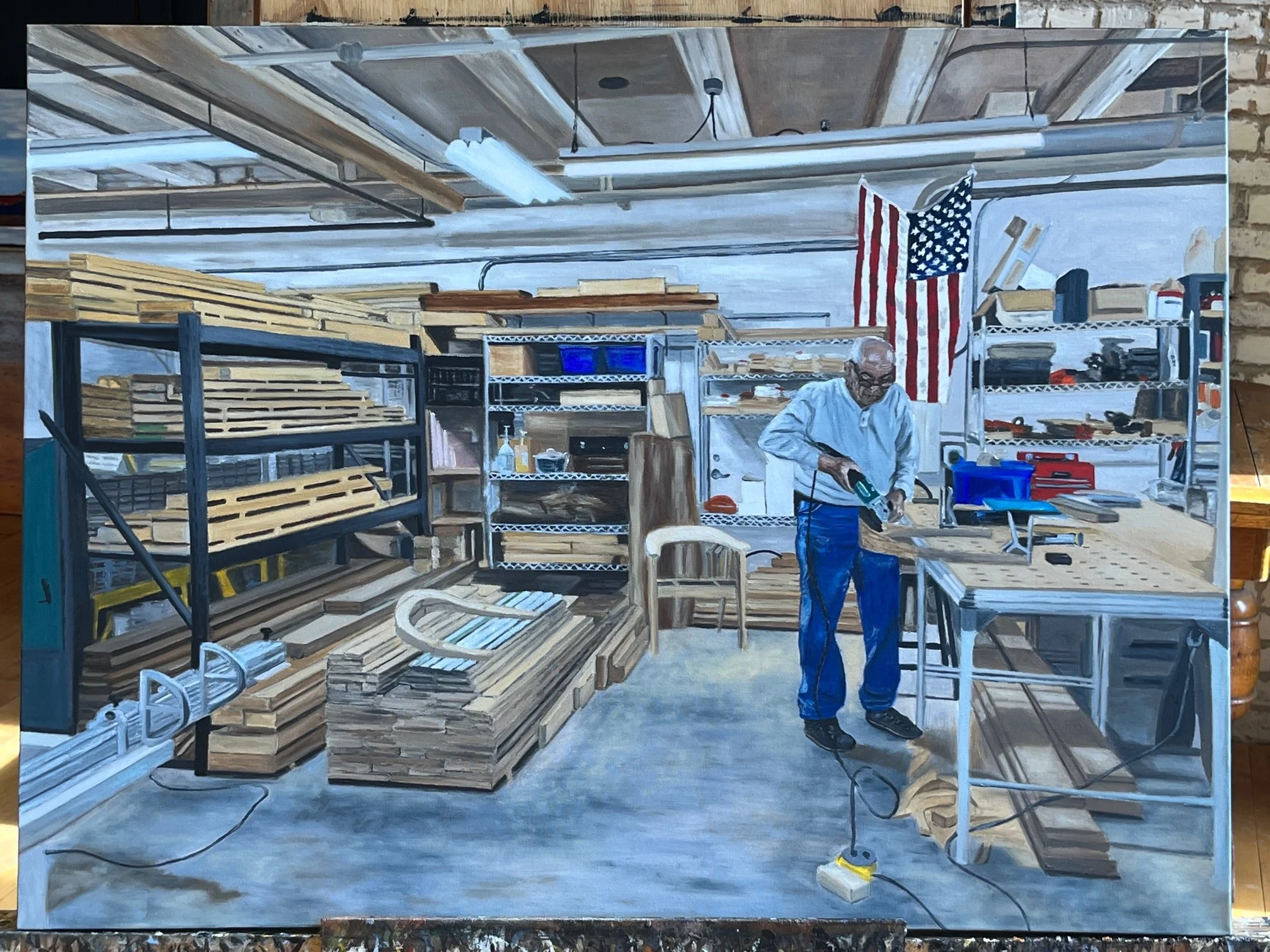 Commission Example: The Woodworker