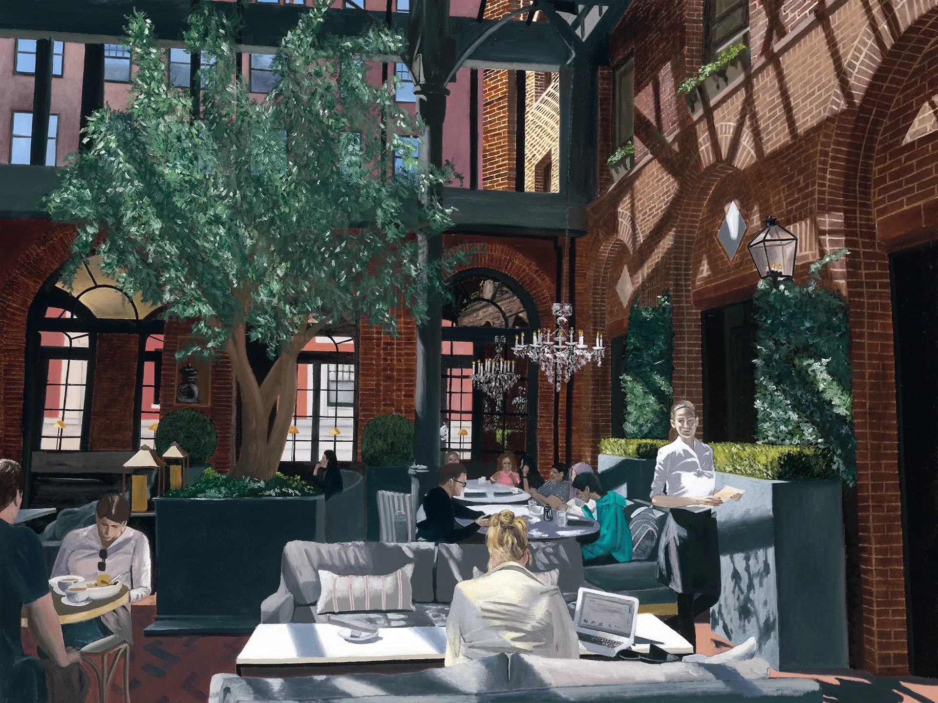 Commission Example: 3 Arts Club Chicago