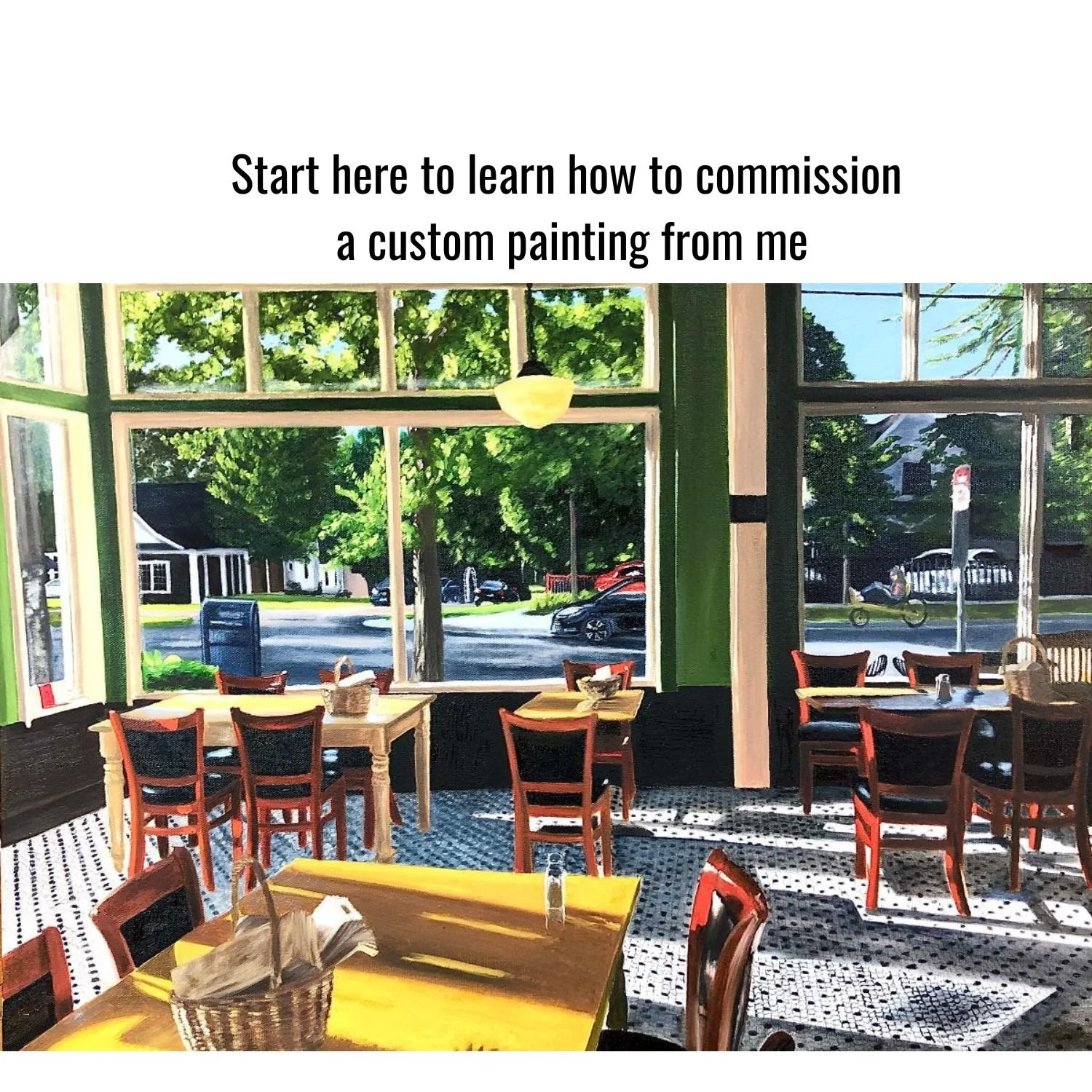 How to commission me for a painting