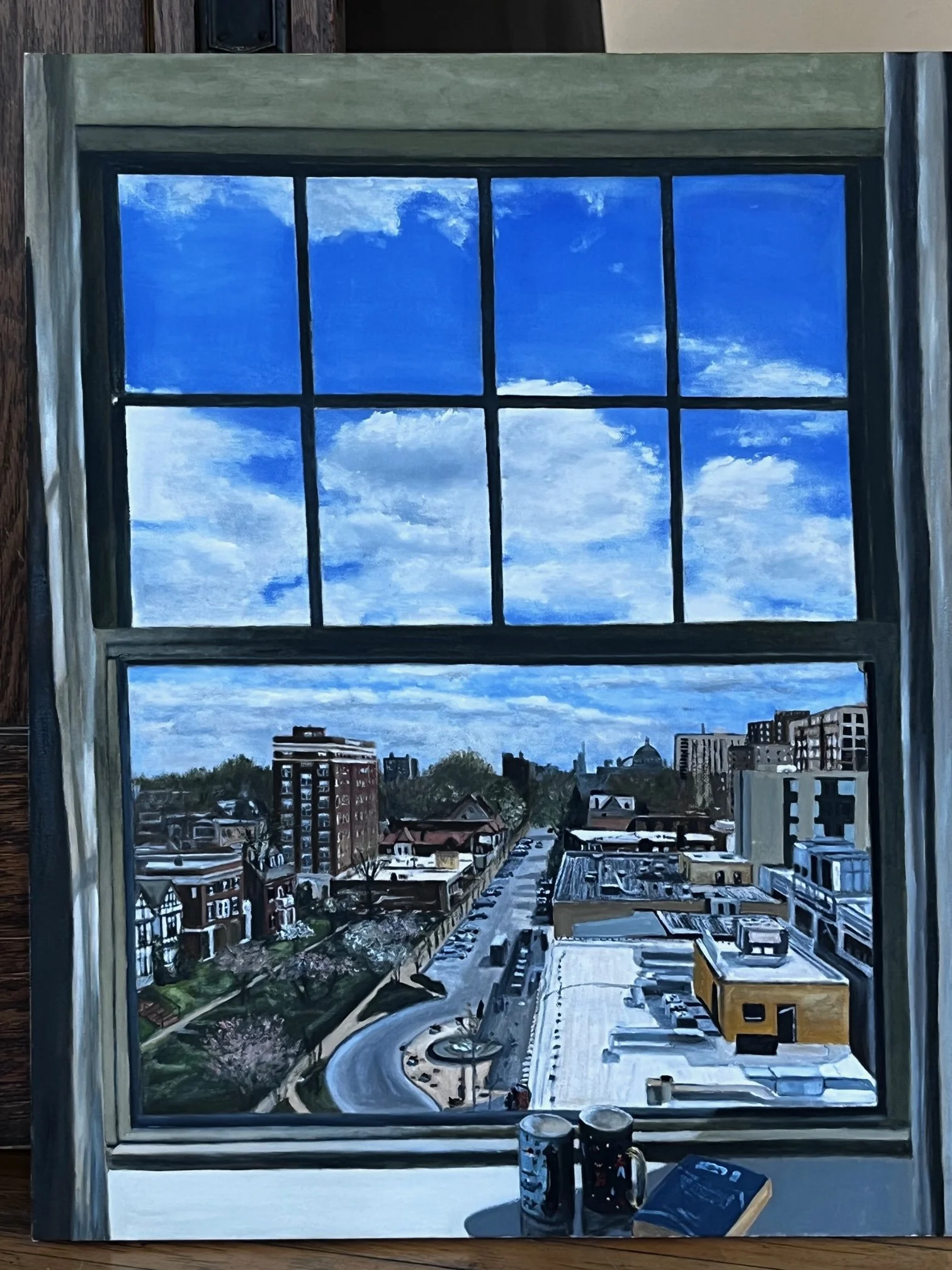Commission Example: Saint Louis apartment window