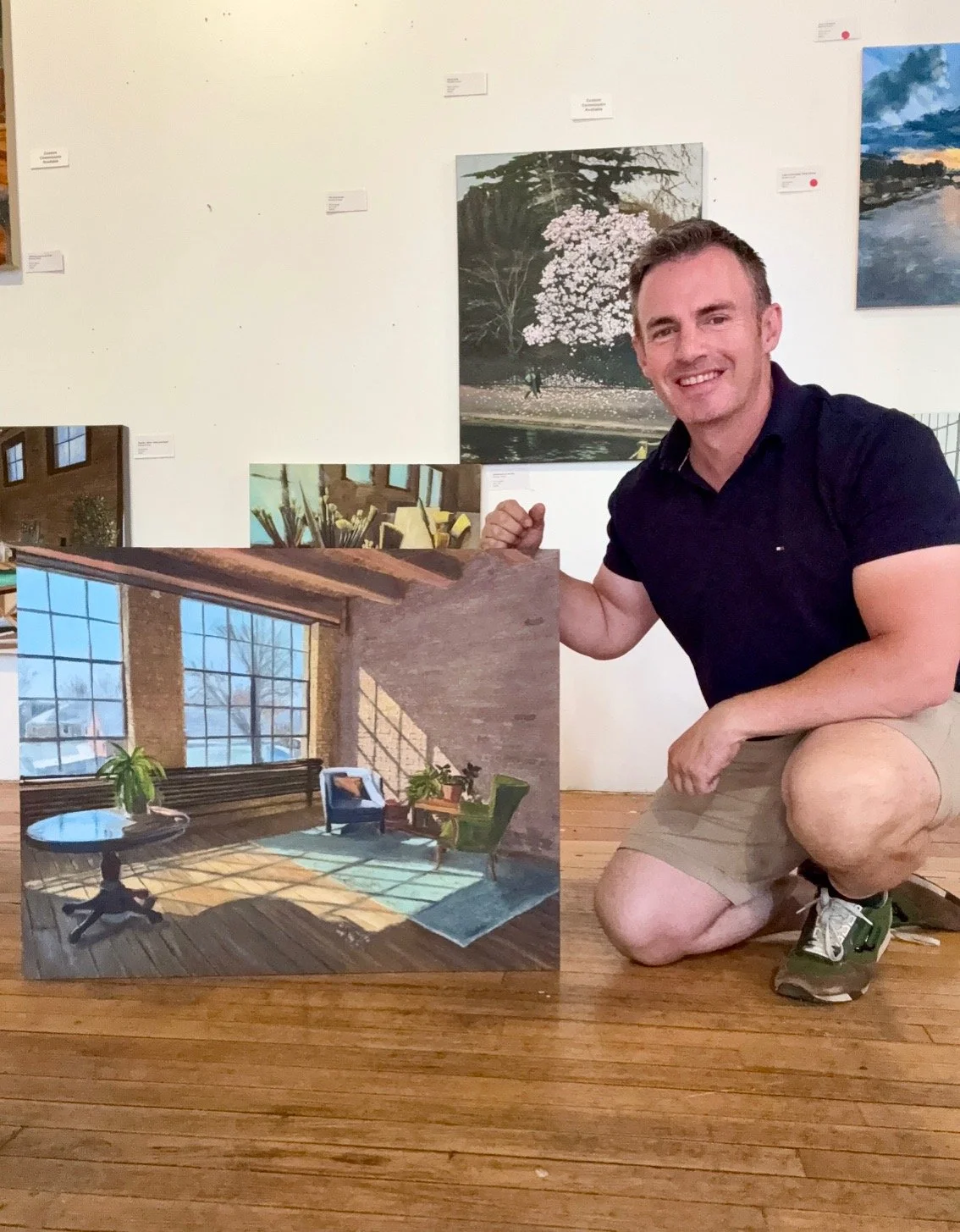 Self with Studio Foyer, Winter.jpg