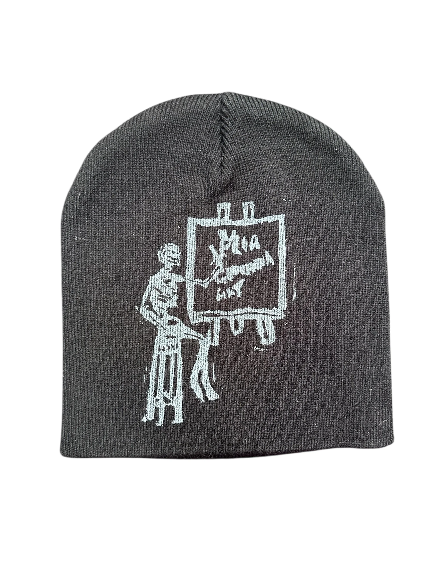 Linoleum Print Logo Beanie