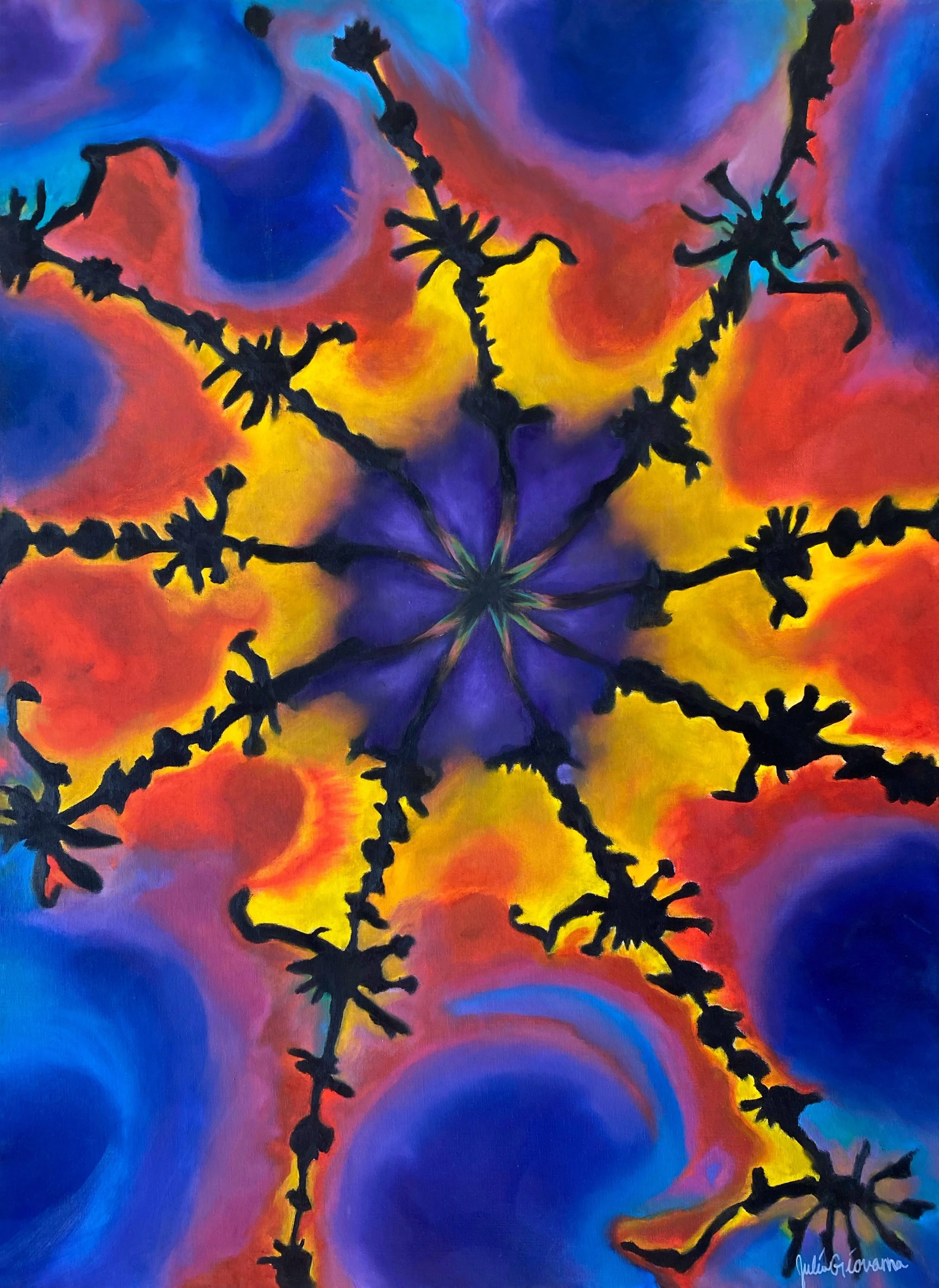 "The Soul"
Oil Paint on Canvas 