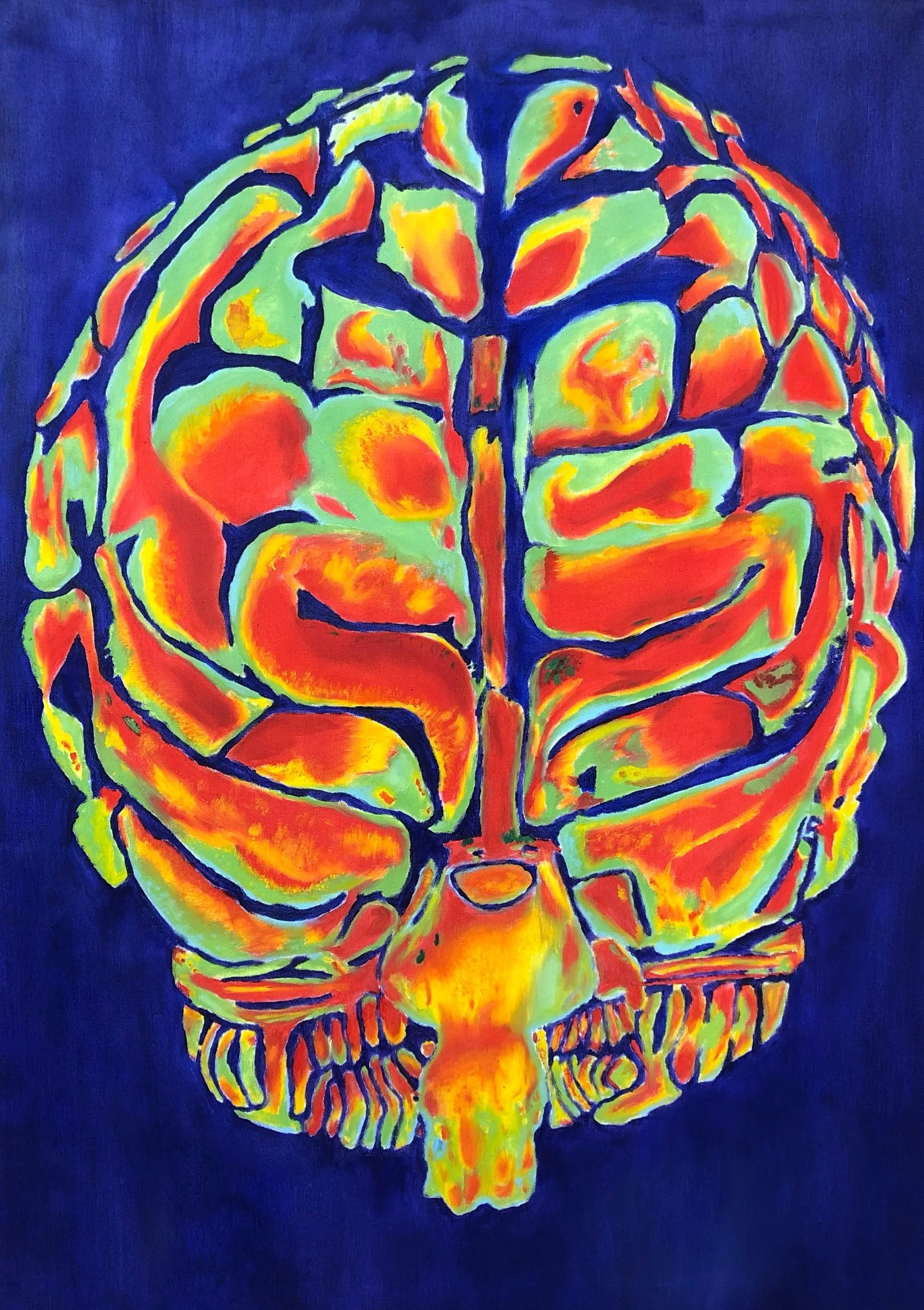 "The Mind"
Oil Paint on Canvas