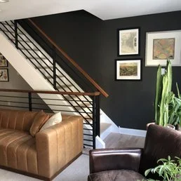 Anthony's Painting & Paperhanging grey wall by stairwill .jpg