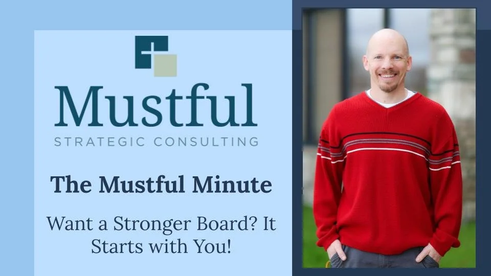 Want a Stronger Board? It Starts with You!