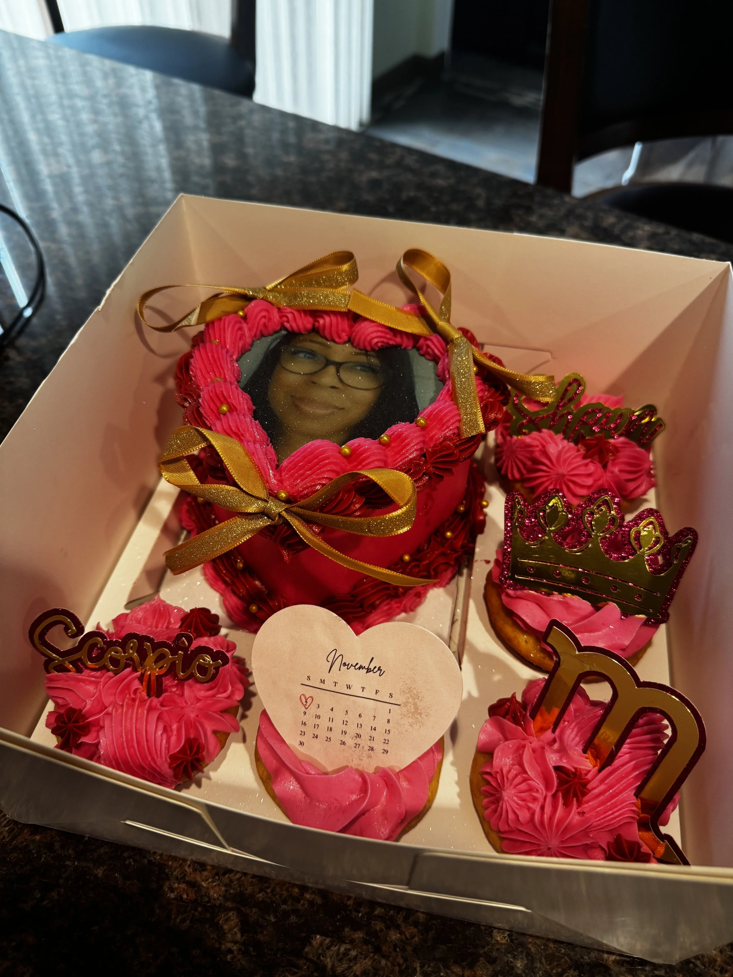 Mini Celebration Cake & Cupcake Box