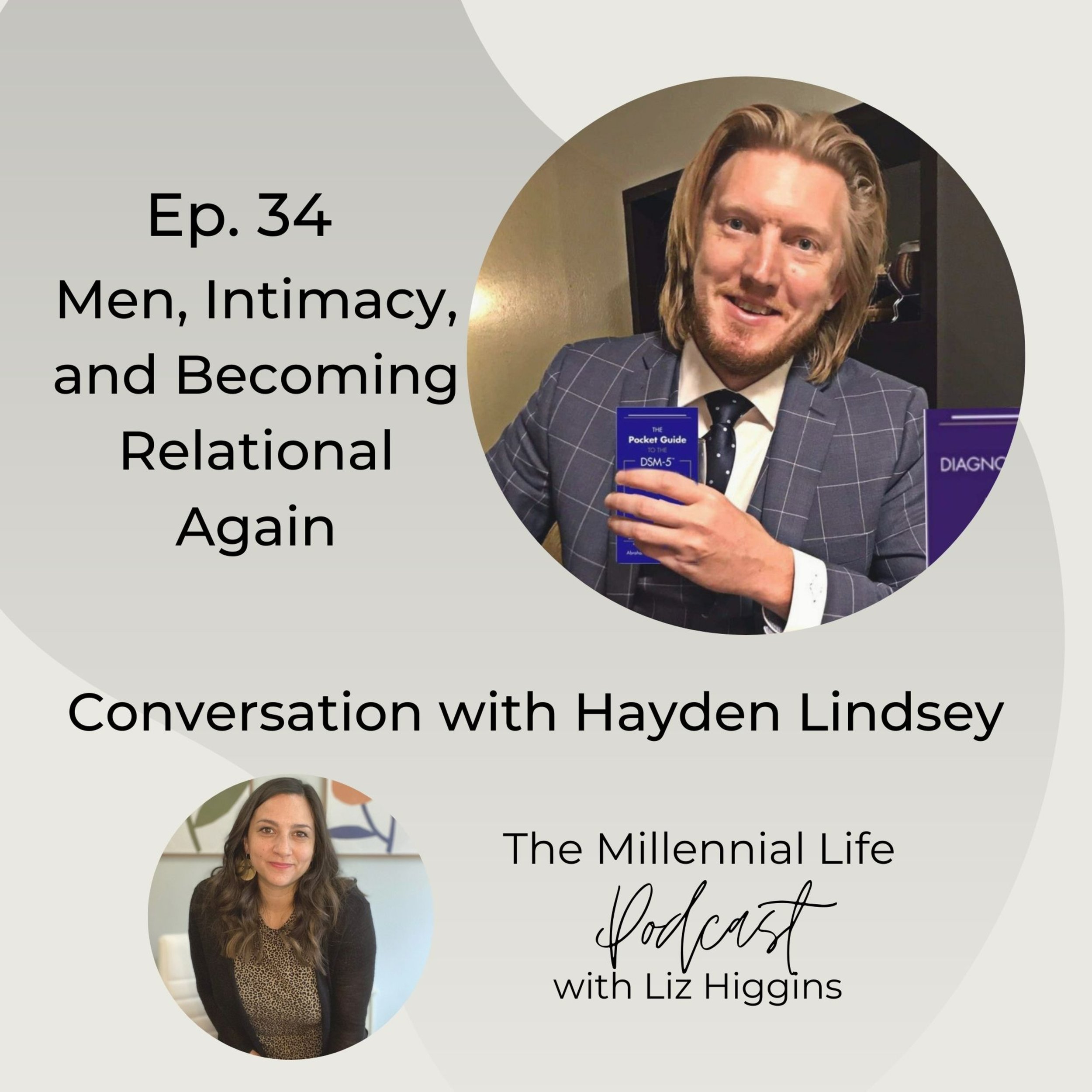 🎧 Episode 34: Men, Intimacy, and Becoming Relational Again with Hayden Lindsey, LPC
