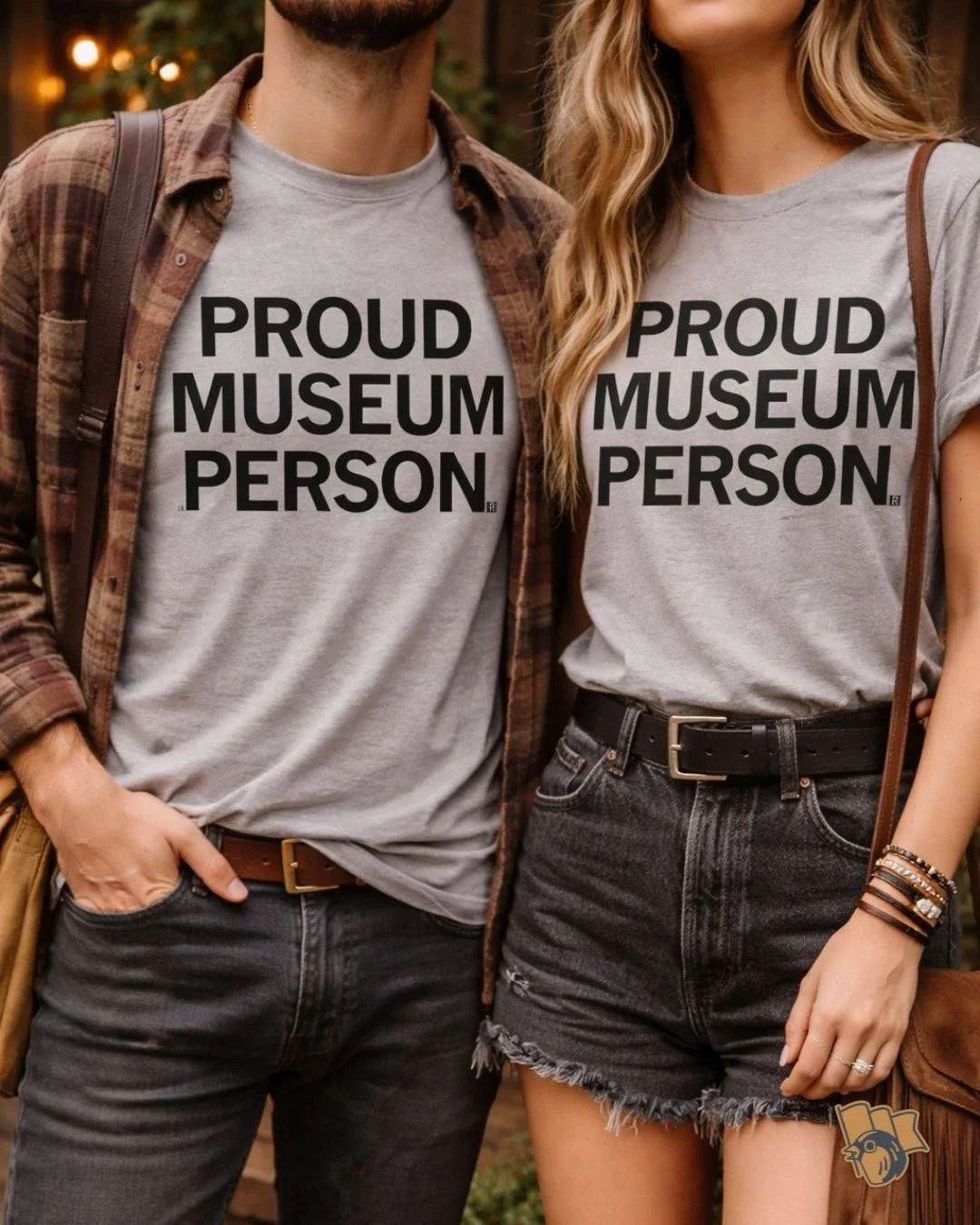 Back again &mdash; because some things just belong on repeat.
Our Proud Museum Person tee is officially back in stock. Same easy fit, same soft feel, same quiet nod to those who always wander a little slower through the galleries.
If you missed it th