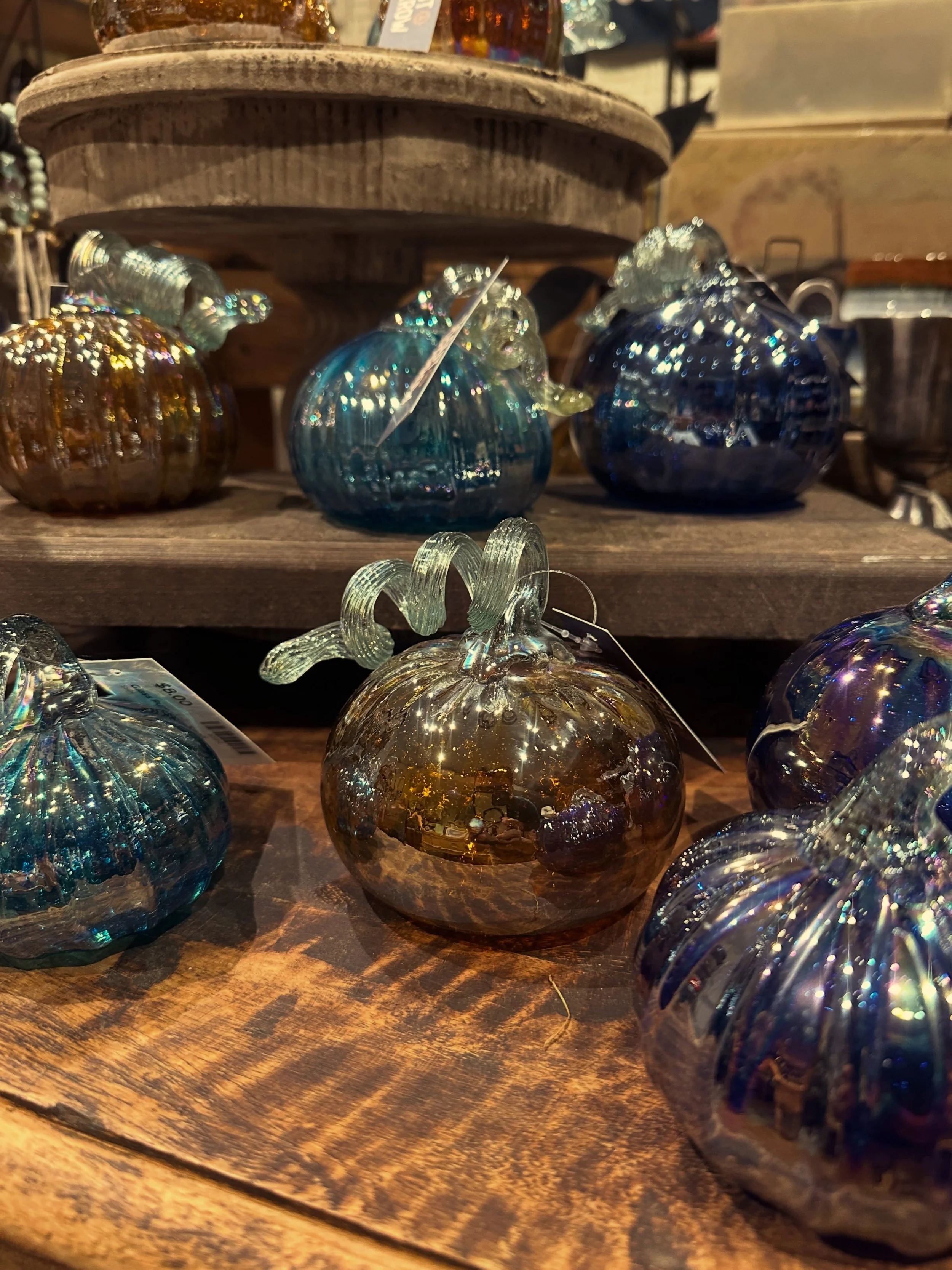 🎃 Welcome to Augtober. We don&rsquo;t make the rules.

Our handblown glass pumpkins have officially arrived, and yes&hellip; we know it&rsquo;s only August. But if you&rsquo;ve been waiting for cozy season, consider this your sign.

Stop by and find