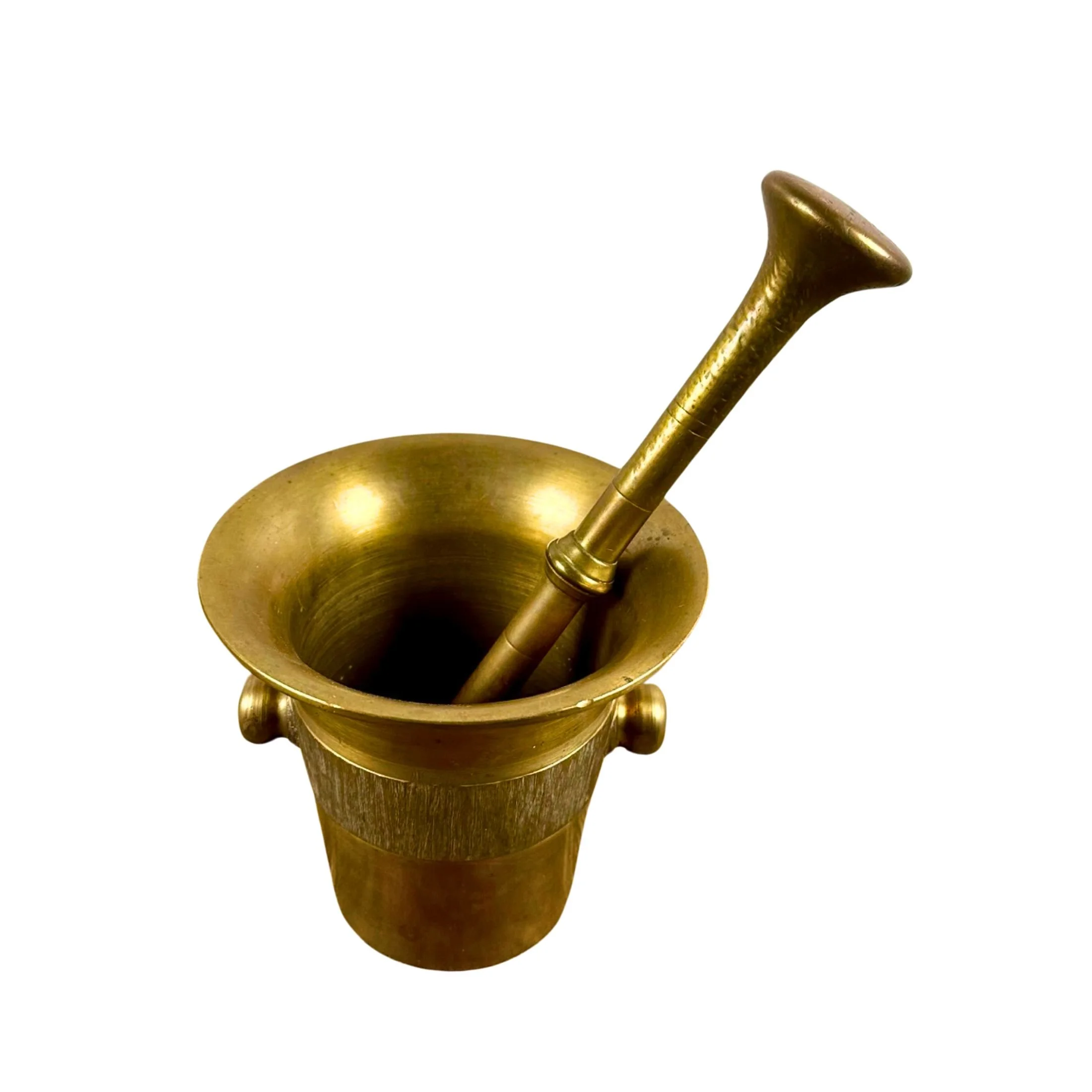4204 - Brass Mortar and Pestle Vintage.jpg