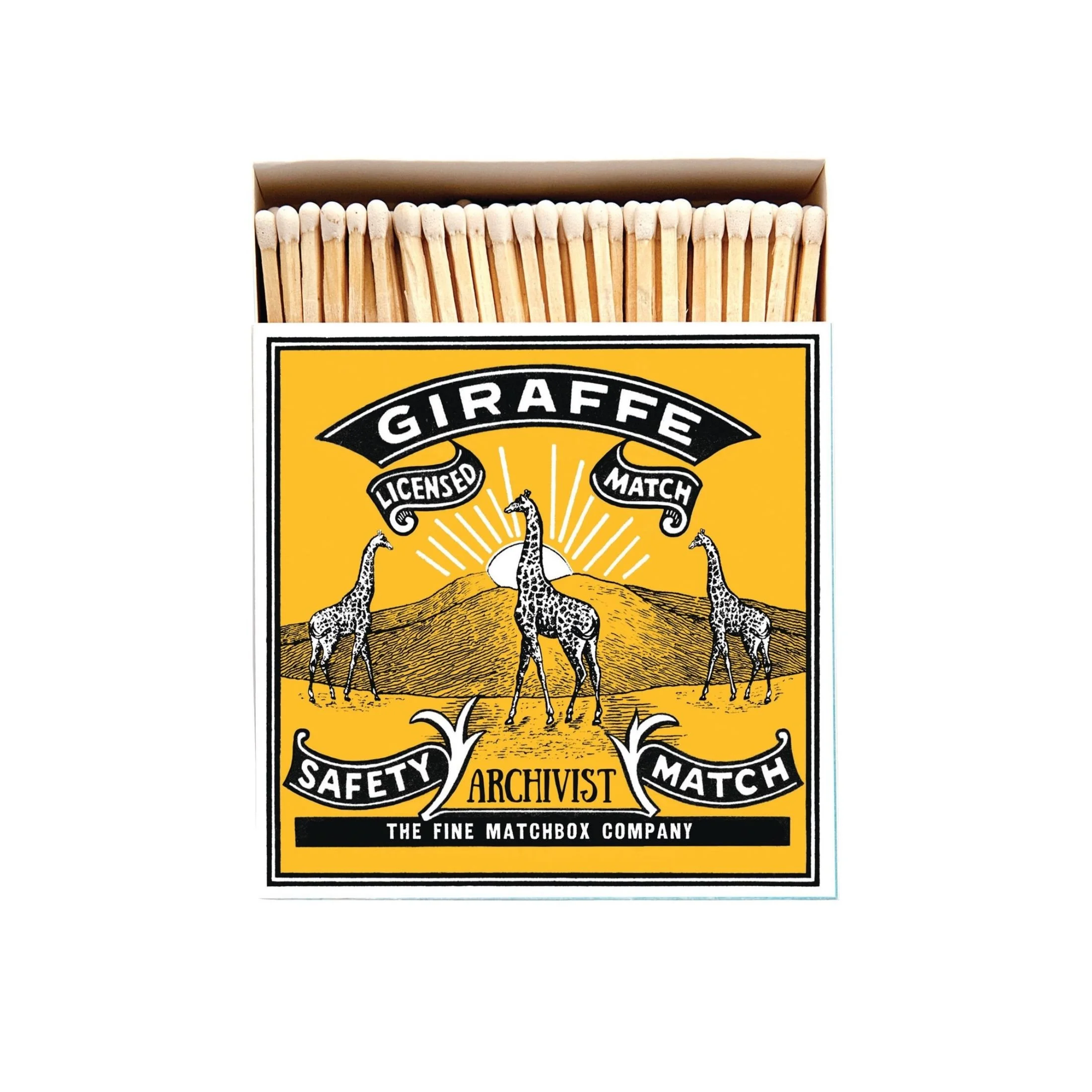 Luxury Safety Matches – Giraffe