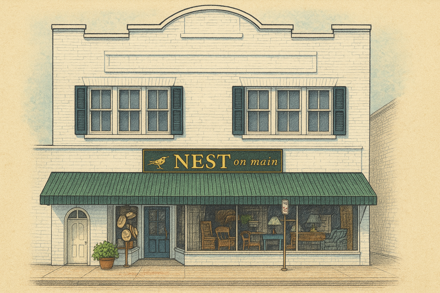 Rendered image of Nest On Main in Northport