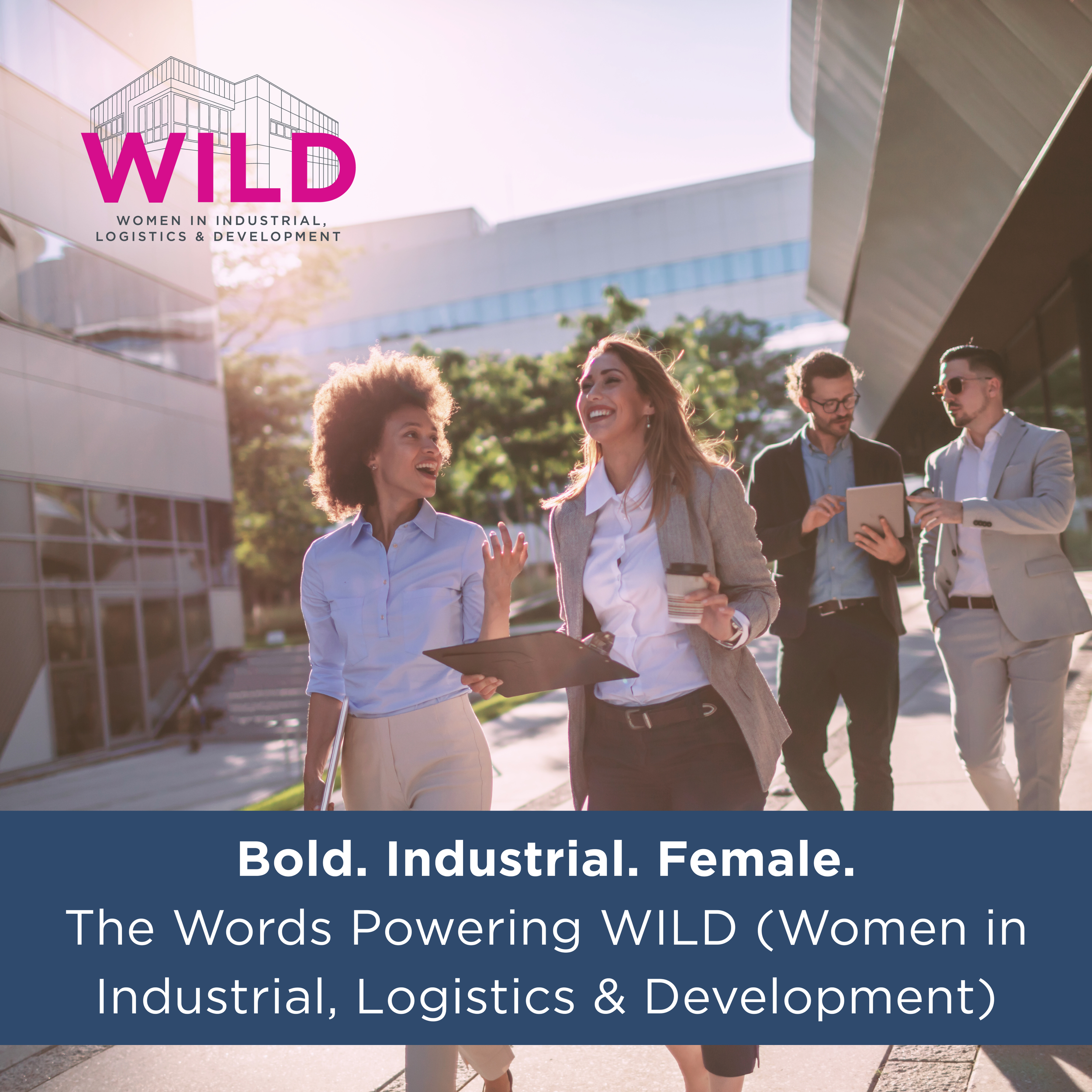 Bold. Industrial. Female. The Words Powering WILD (Women in Industrial, Logistics and Development)