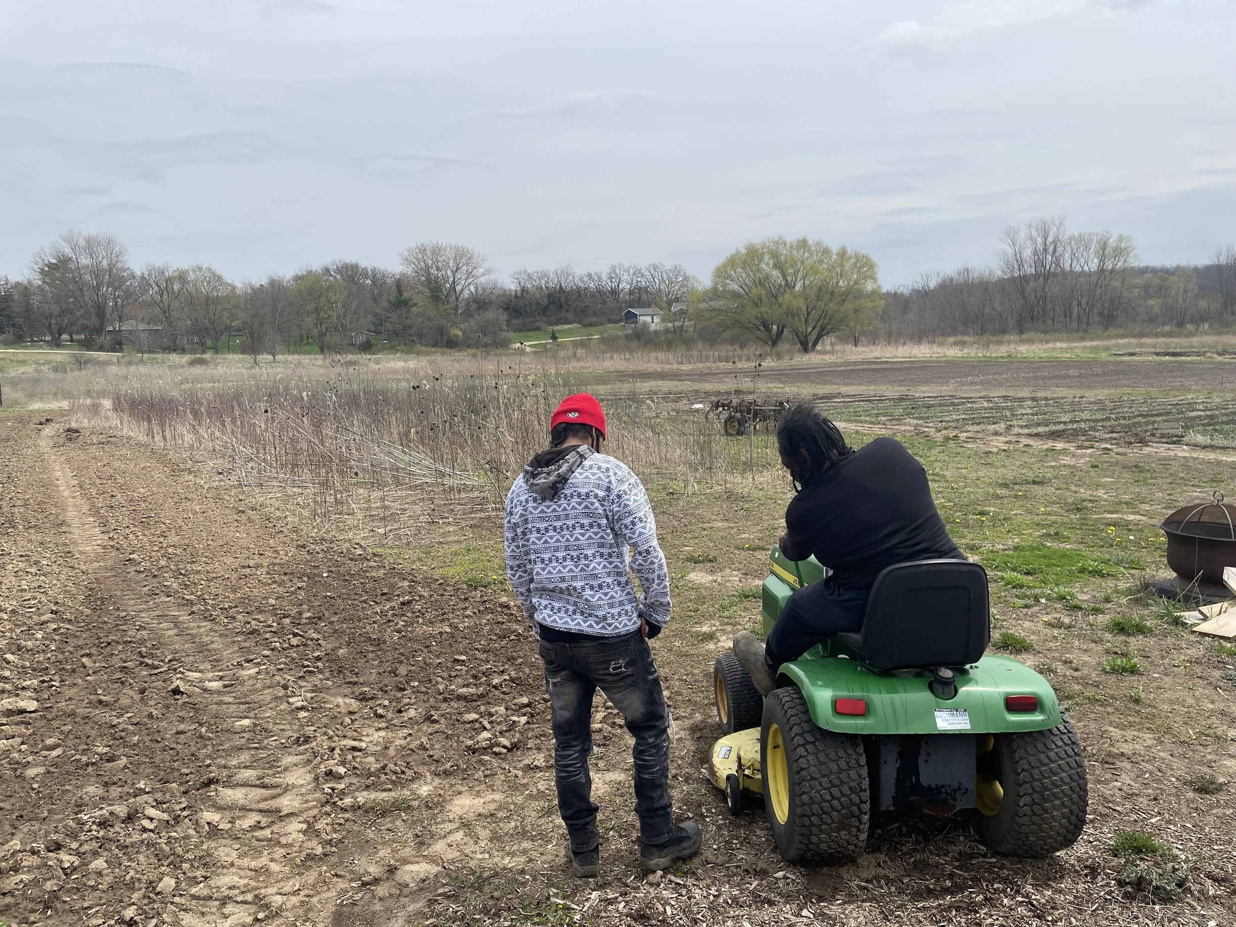 Robert & Peter - Mowing
