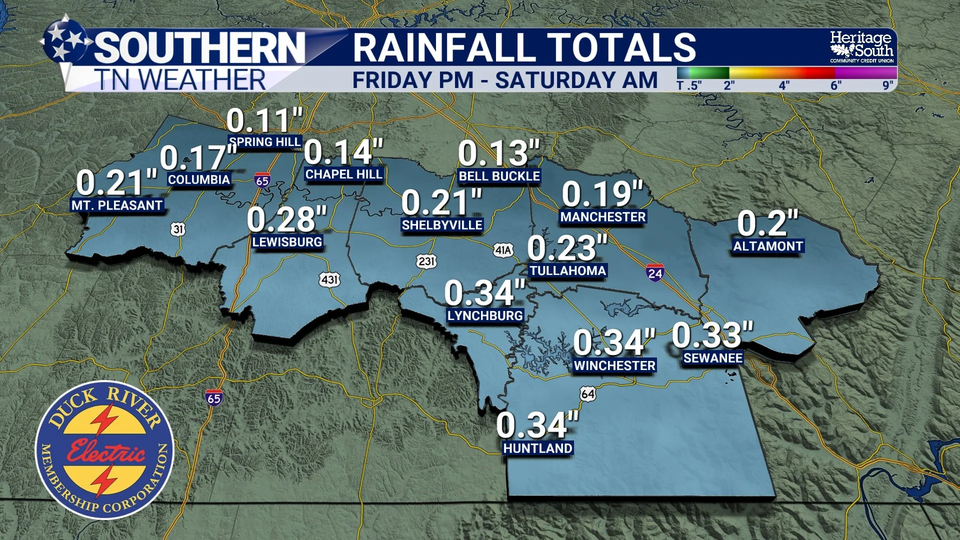 Rain Returns Tonight as 2026 Finds Its Rhythm