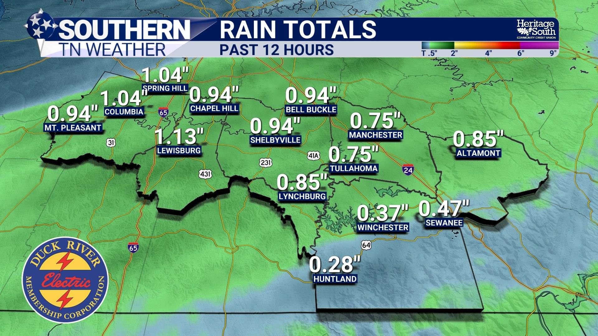 Flooding Remains the Main Concern as Rounds of Rain Continue