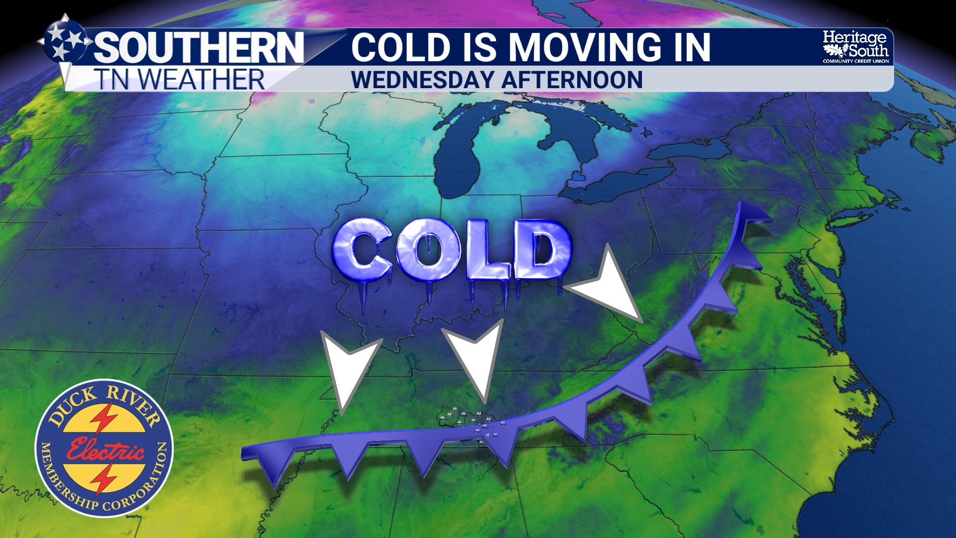From Rain to Flurries… Then a True January Cold Blast Arrives