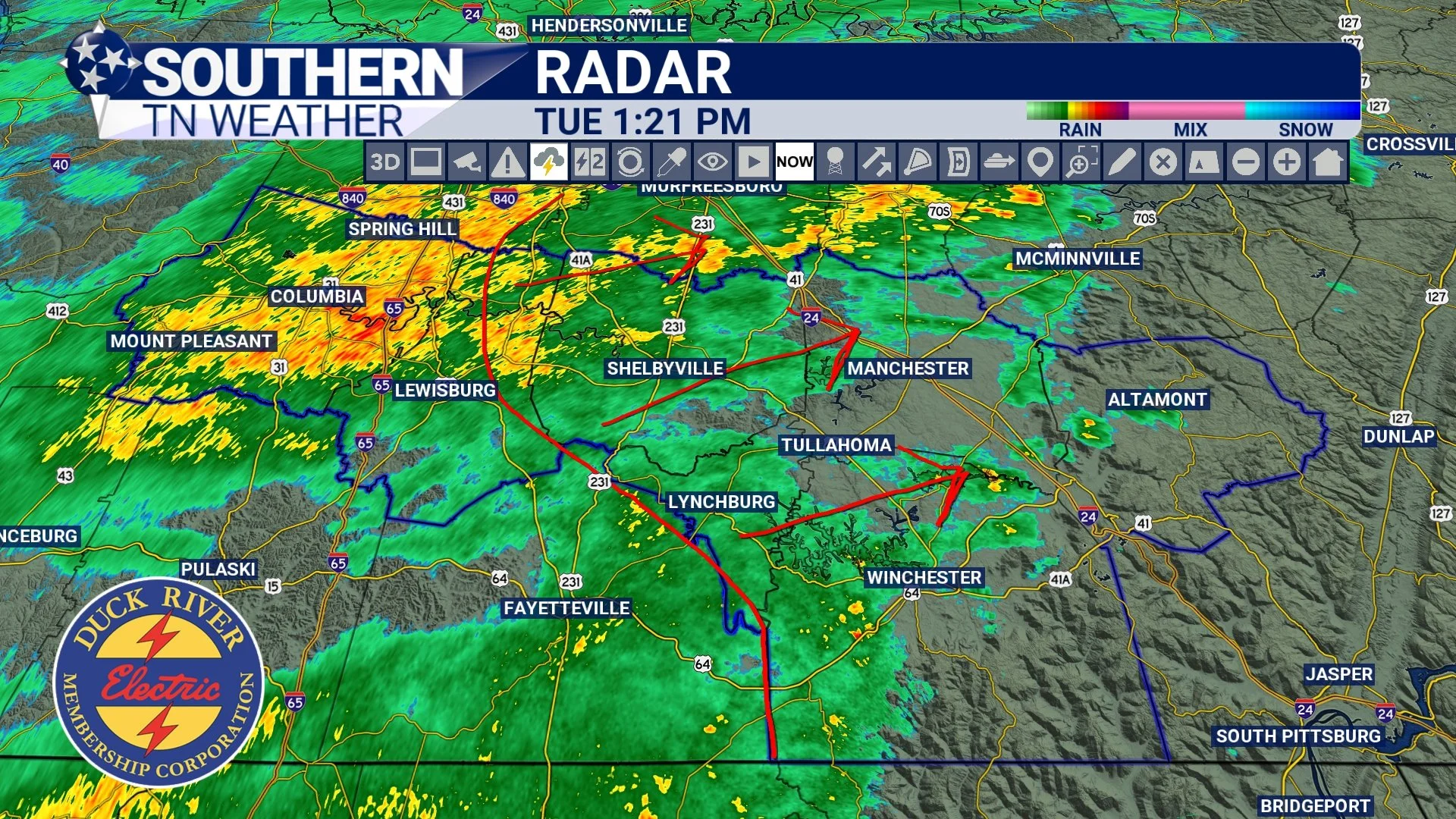 Rain Today, Cold Returns Briefly, Then a Clear Path to Warmer Weather