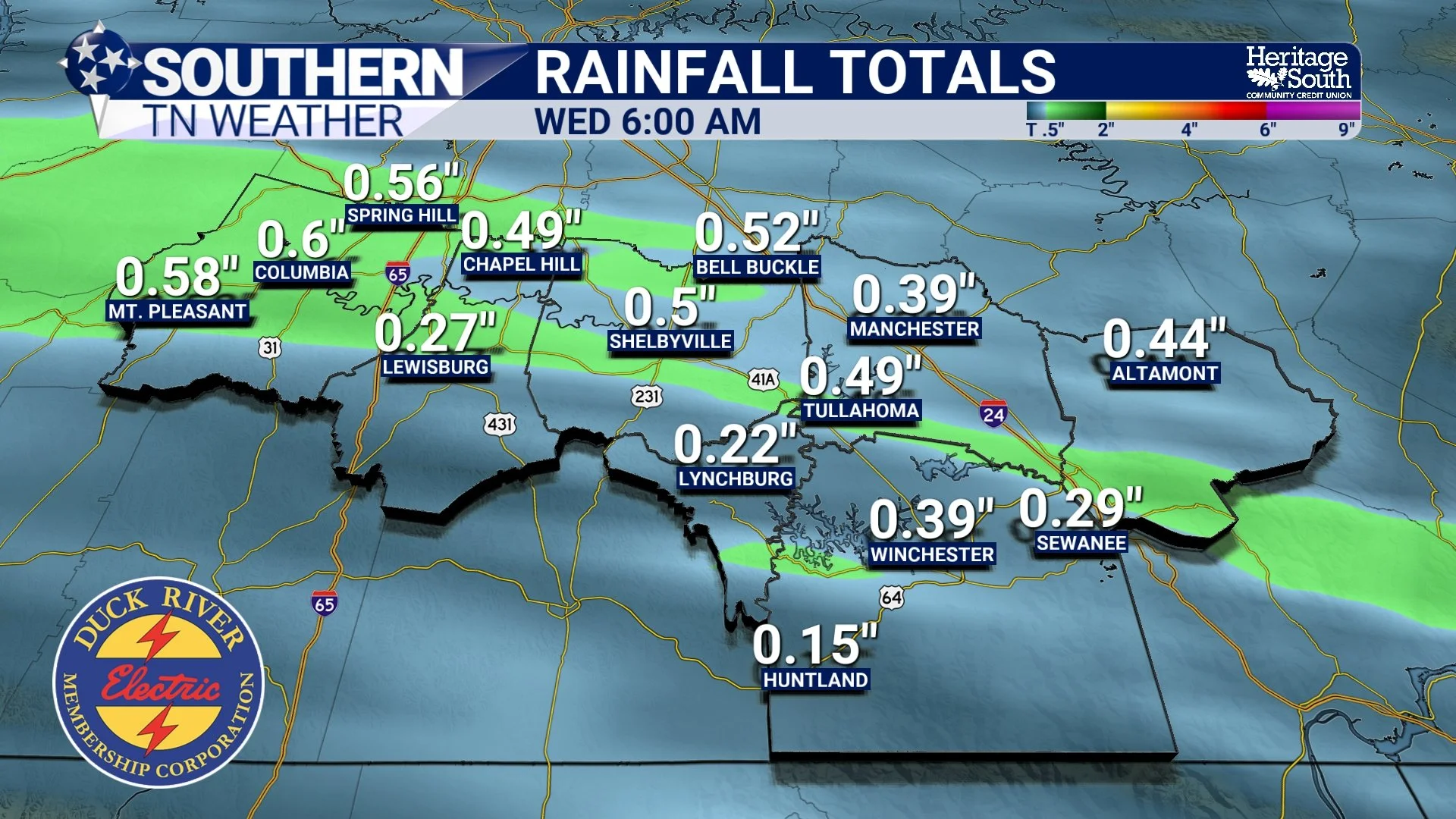 Warm Today, Light Rain Tonight, Heavier Rain Possible This Weekend
