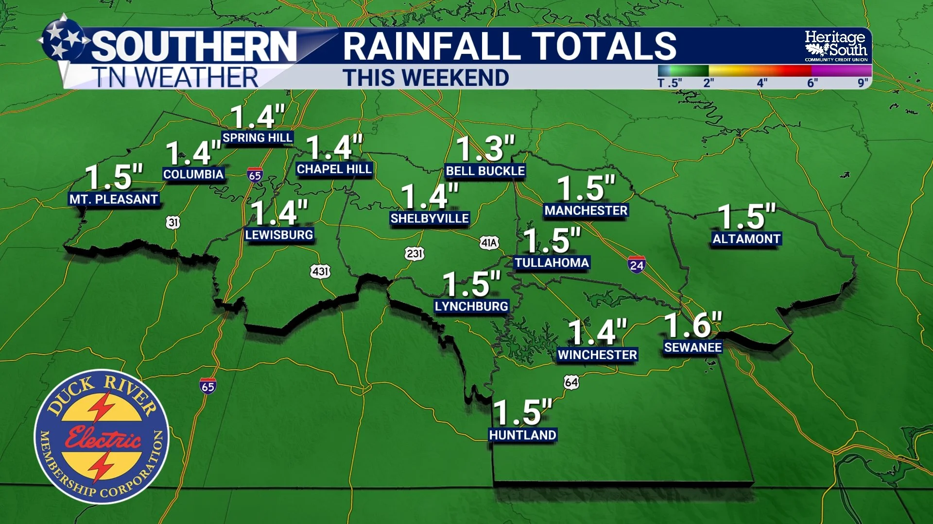 Dry for Now, Rainy Conditions Return This Weekend