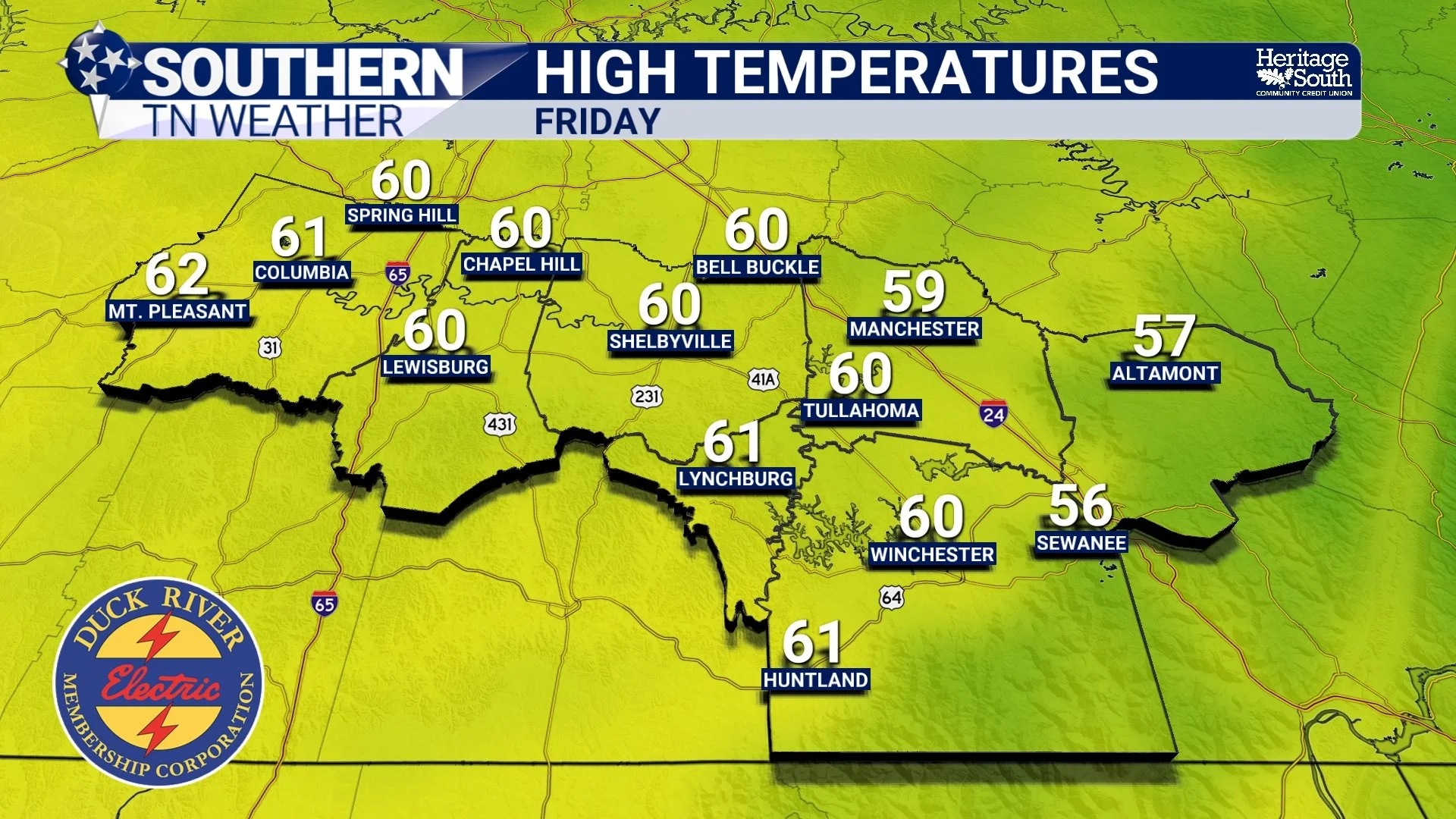 Rain This Weekend, Warmer Weather Next Week