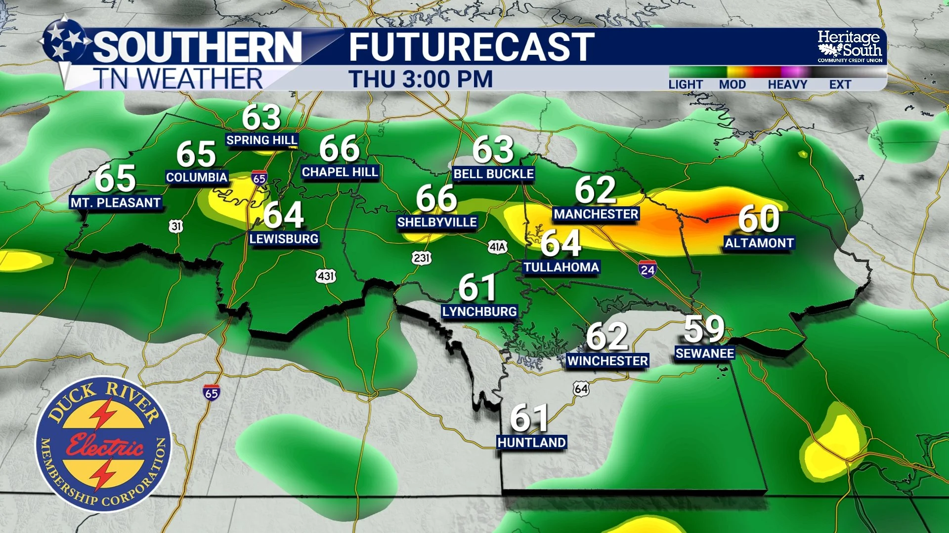 Winds Pick Up, Rain Moves In Tomorrow