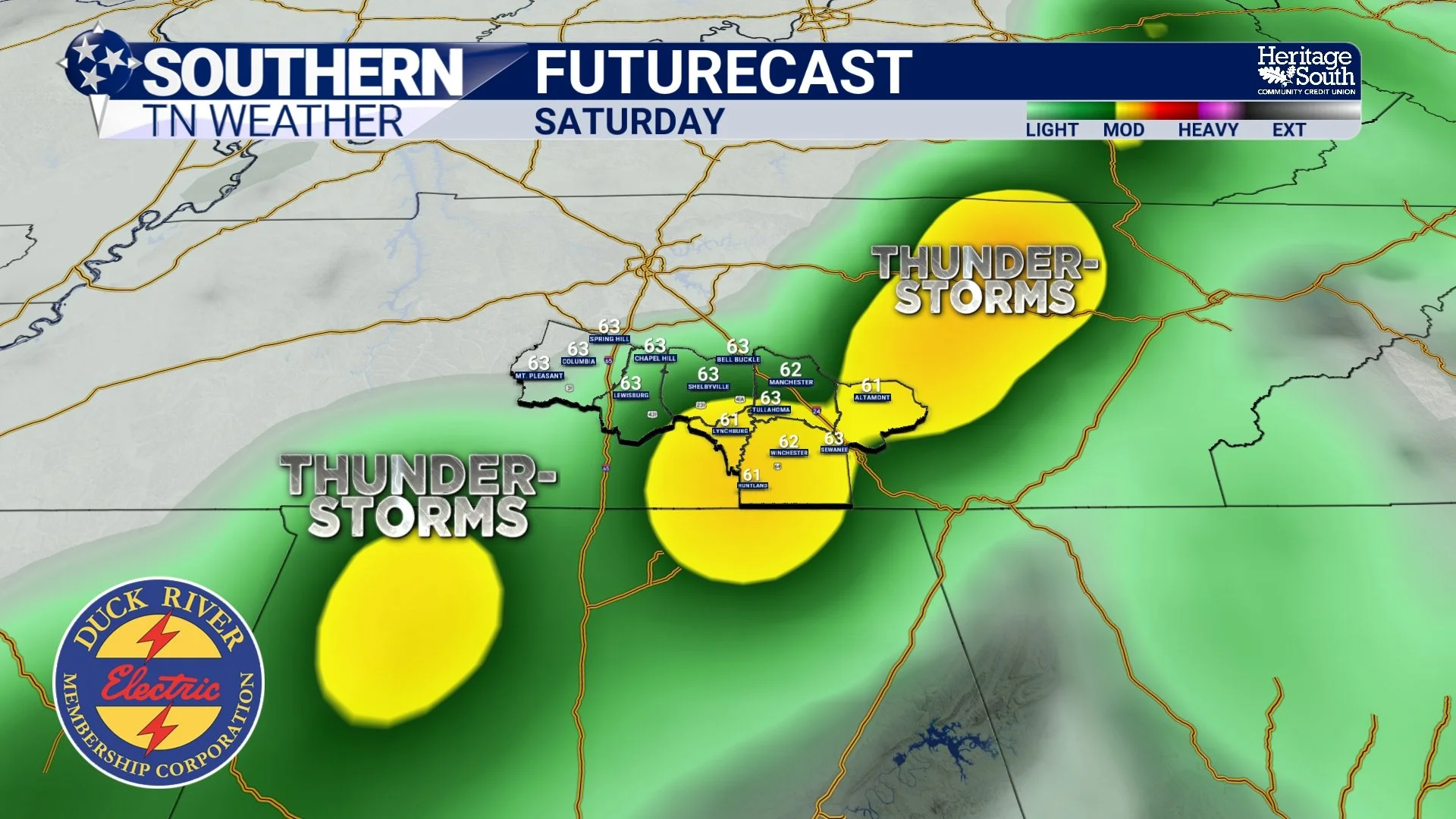 Springlike Warmth Expands, Weekend Storms Coming